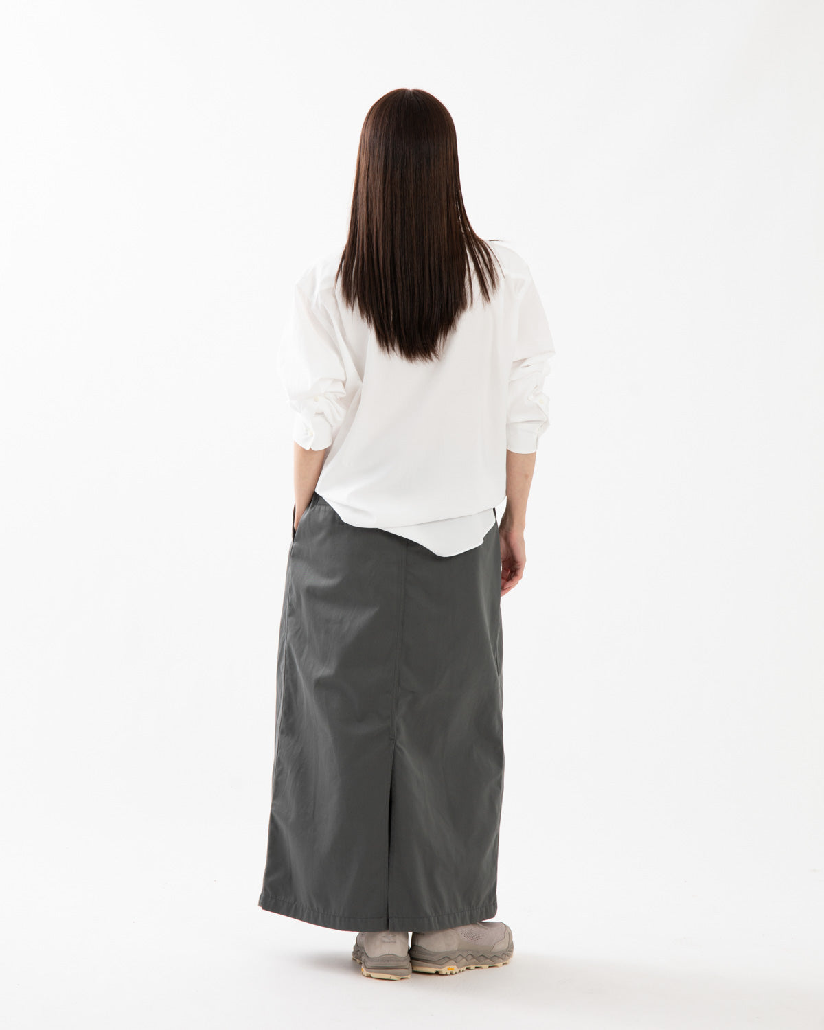 CHINO TUCK FIELD SKIRT