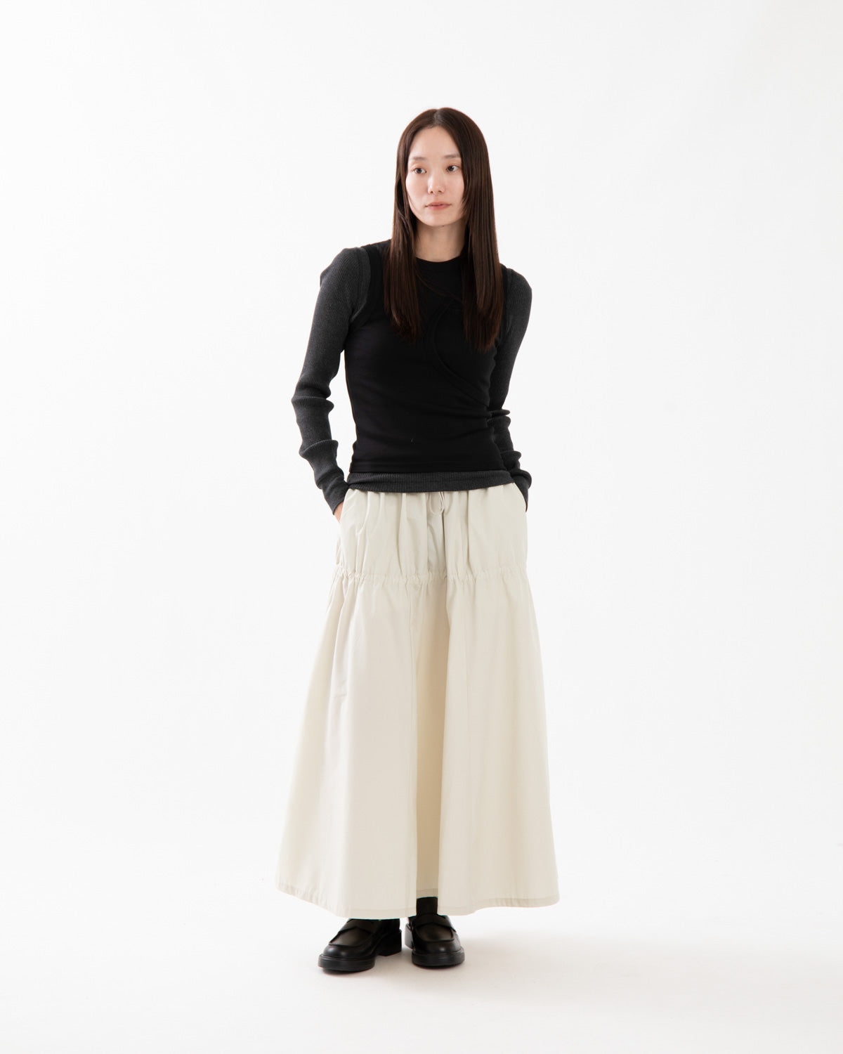 65/35 FIELD TIERED SKIRT