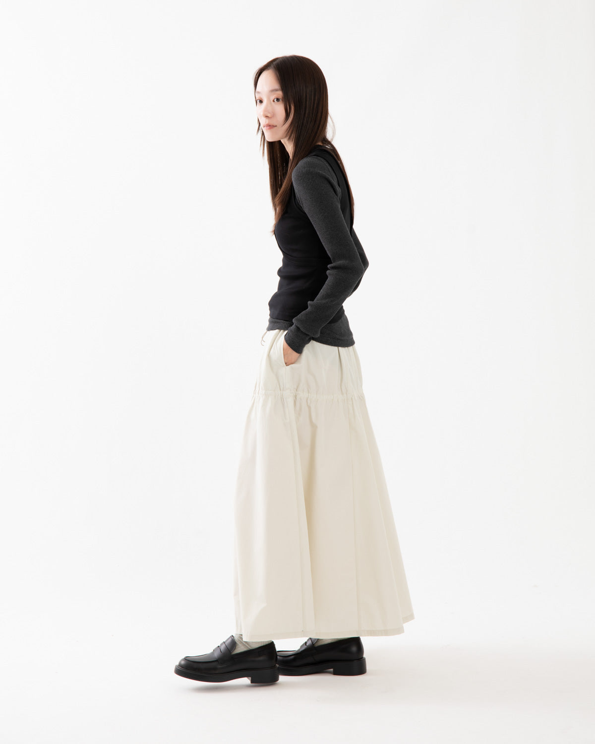 65/35 FIELD TIERED SKIRT
