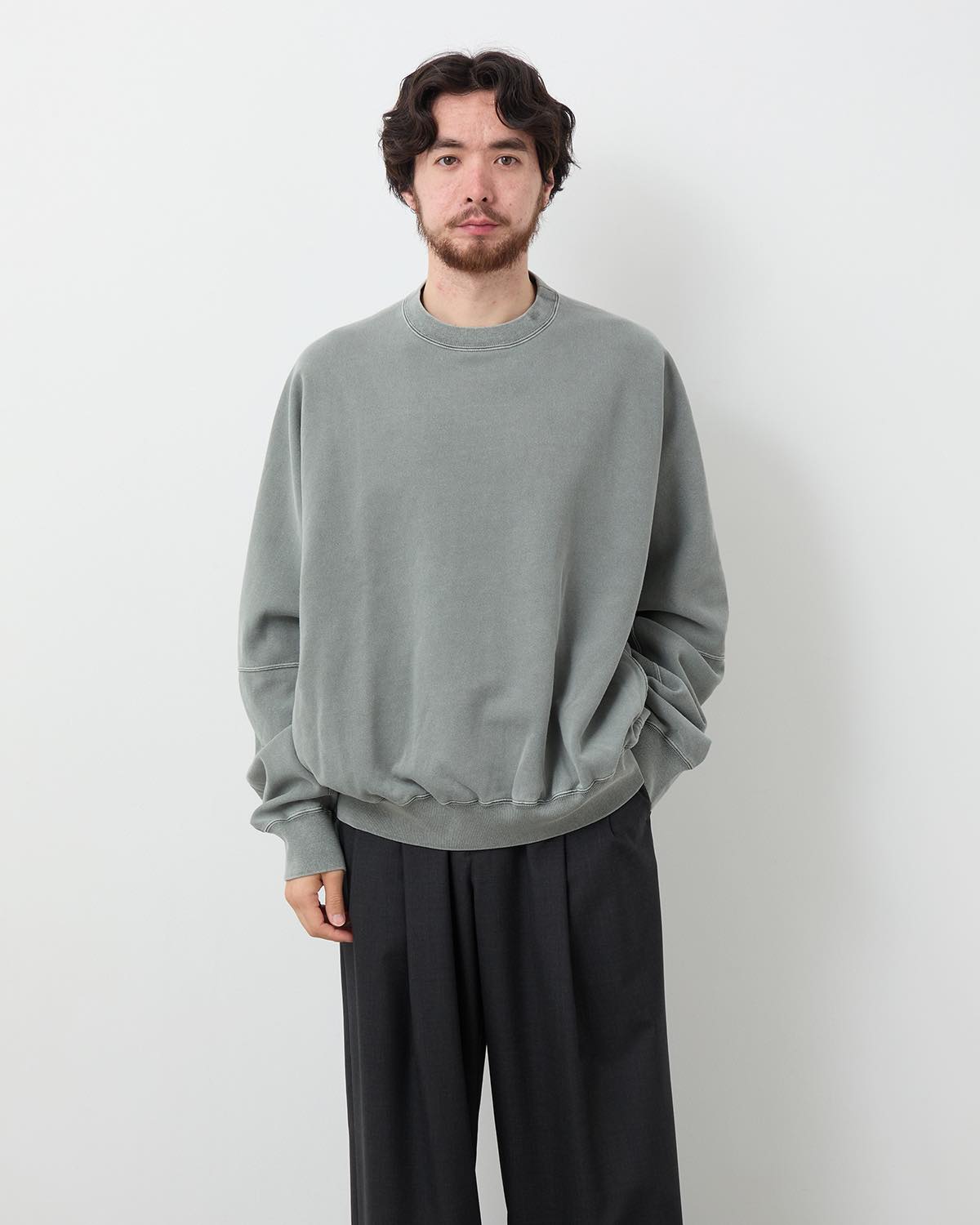 N.HOOLYWOOD × Champion / REVERSIBLE CREW NECK SWEATSHIRT