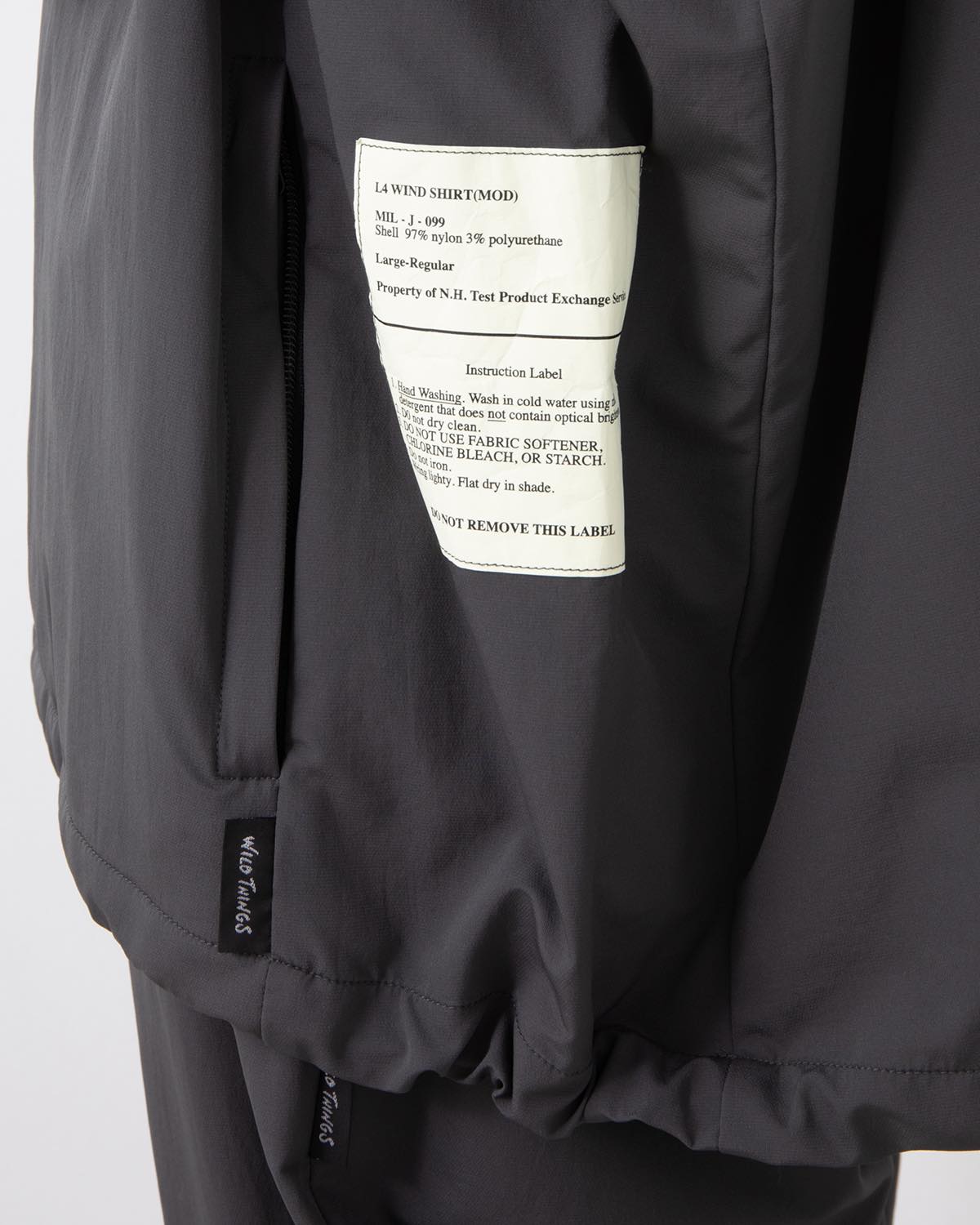 N.HOOLYWOOD TEST PRODUCT EXCHANGE SERVICE × WILD THINGS / PACKABLE JACKET