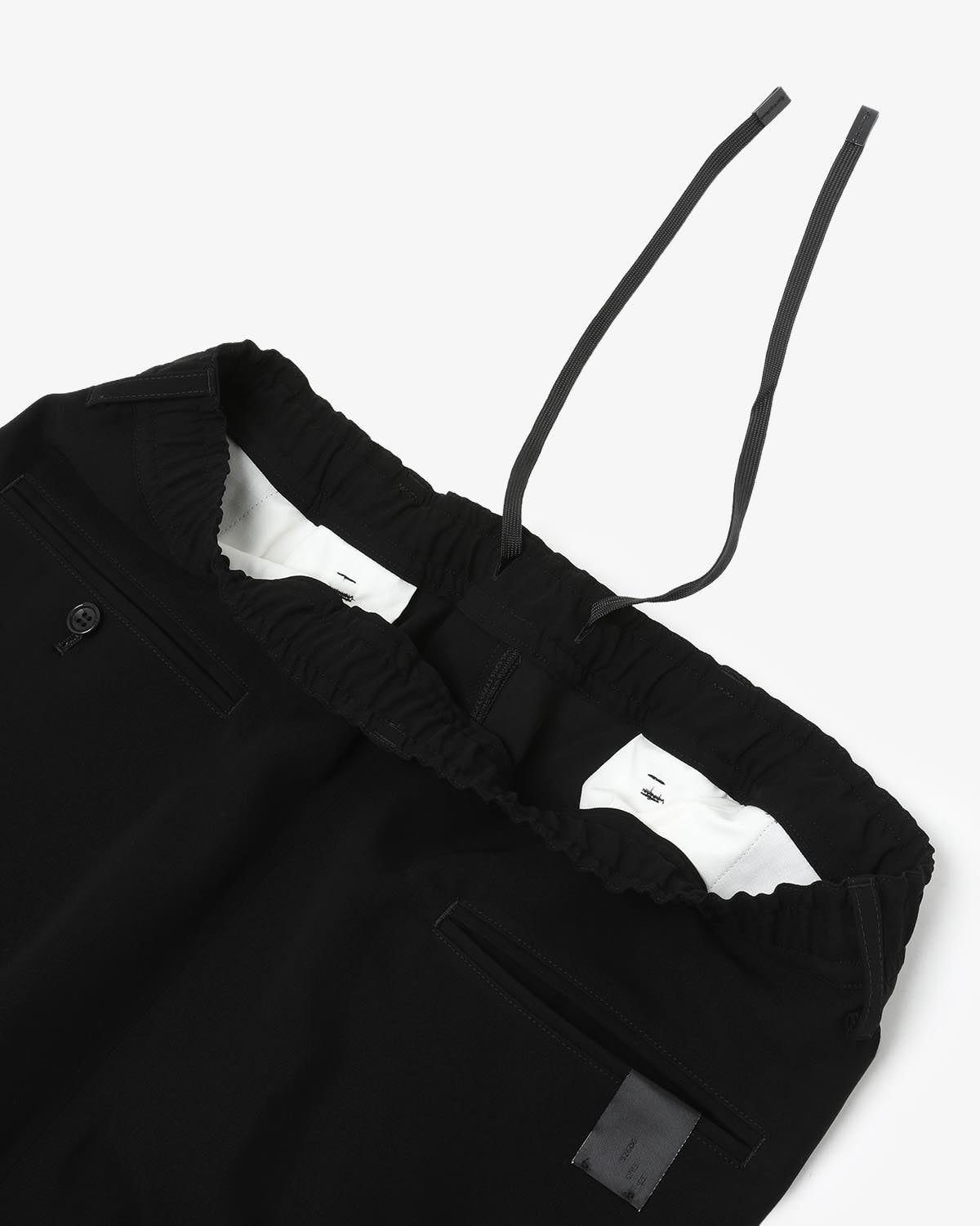 WIDE TAPERED EASY SLACKS