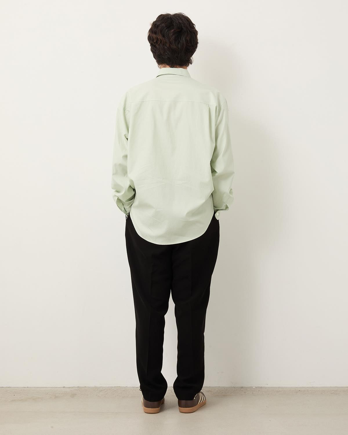 WIDE TAPERED EASY SLACKS