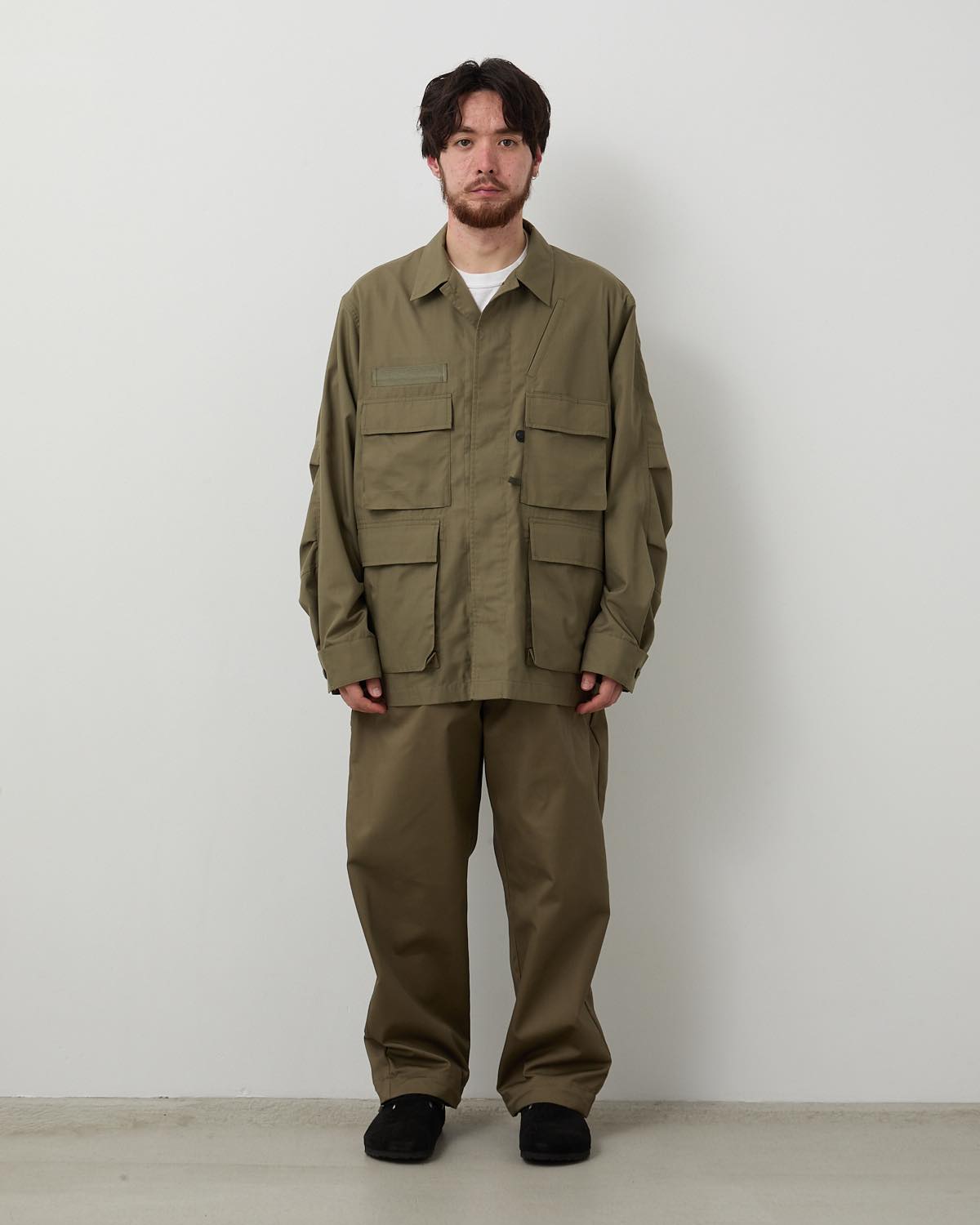 N.HOOLYWOOD COMPILE × Dickies / 2TUCKS TROUSERS