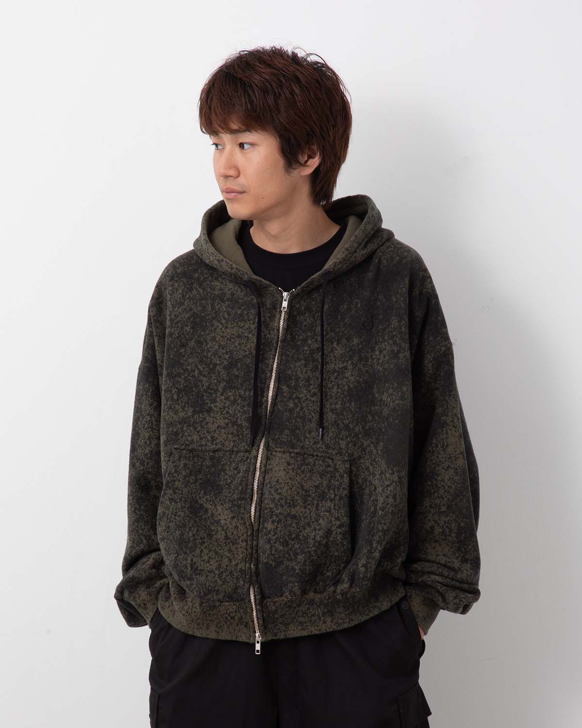 HAND DYE TWIST PARKA