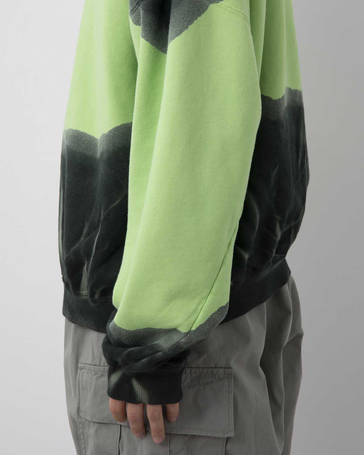 HAND DYE TWIST SWEAT
