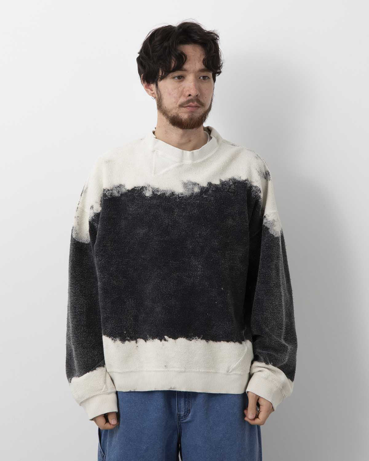HAND DYE REVERSE TWIST SWEAT