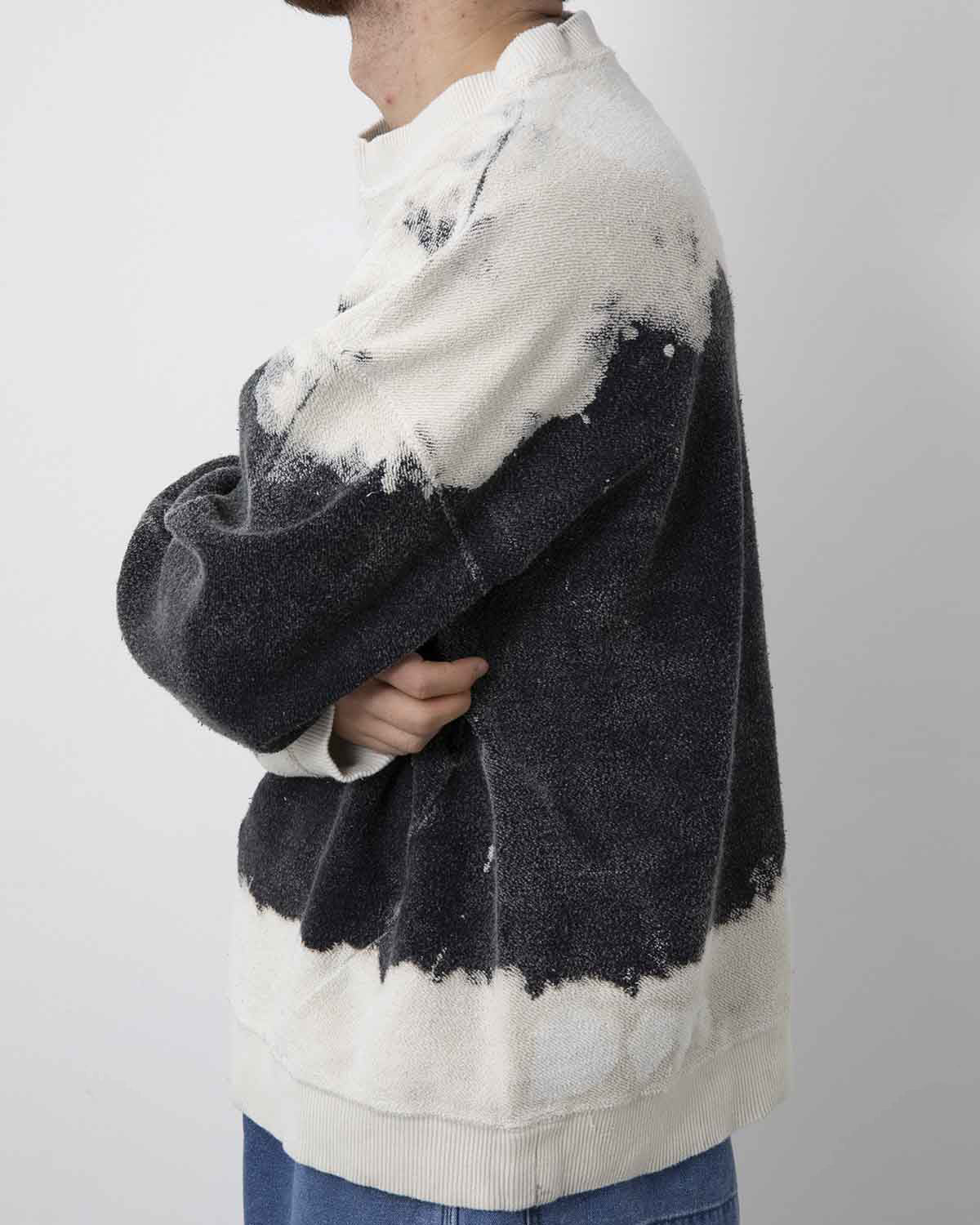 HAND DYE REVERSE TWIST SWEAT