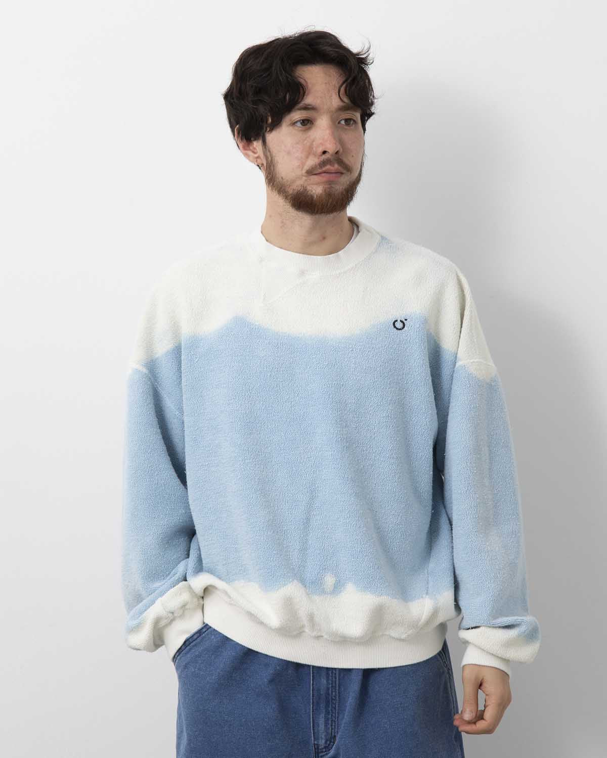 HAND DYE REVERSE TWIST SWEAT