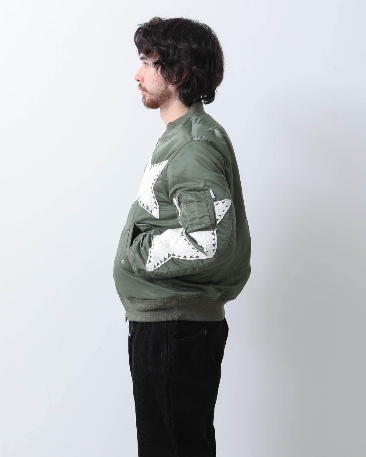 THE CRAFT HAND EMBROIDERY FLIGHT JACKET