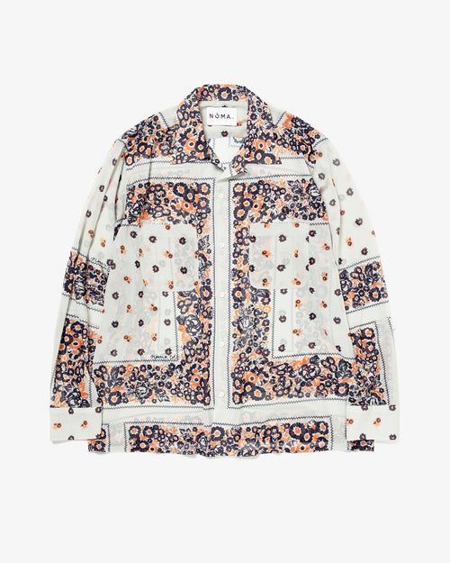 Noma Bandana Hand Embroidery Shirt - Navy – Kith