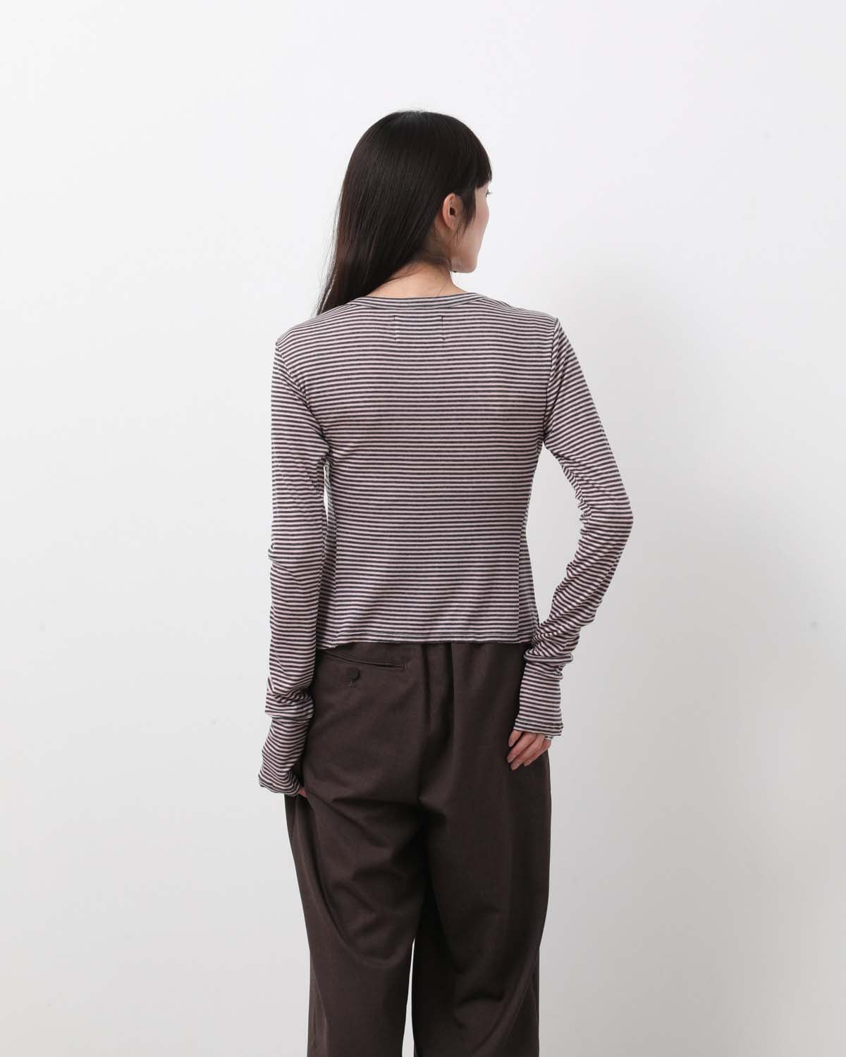 MULTI BUTTON RIB CARDIGAN