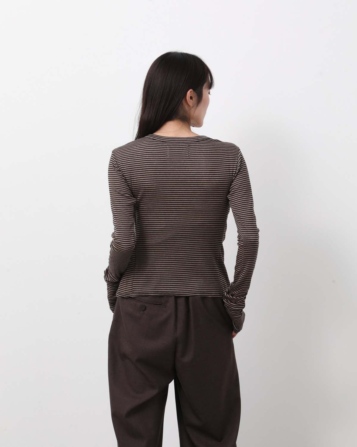 MULTI BUTTON RIB CARDIGAN