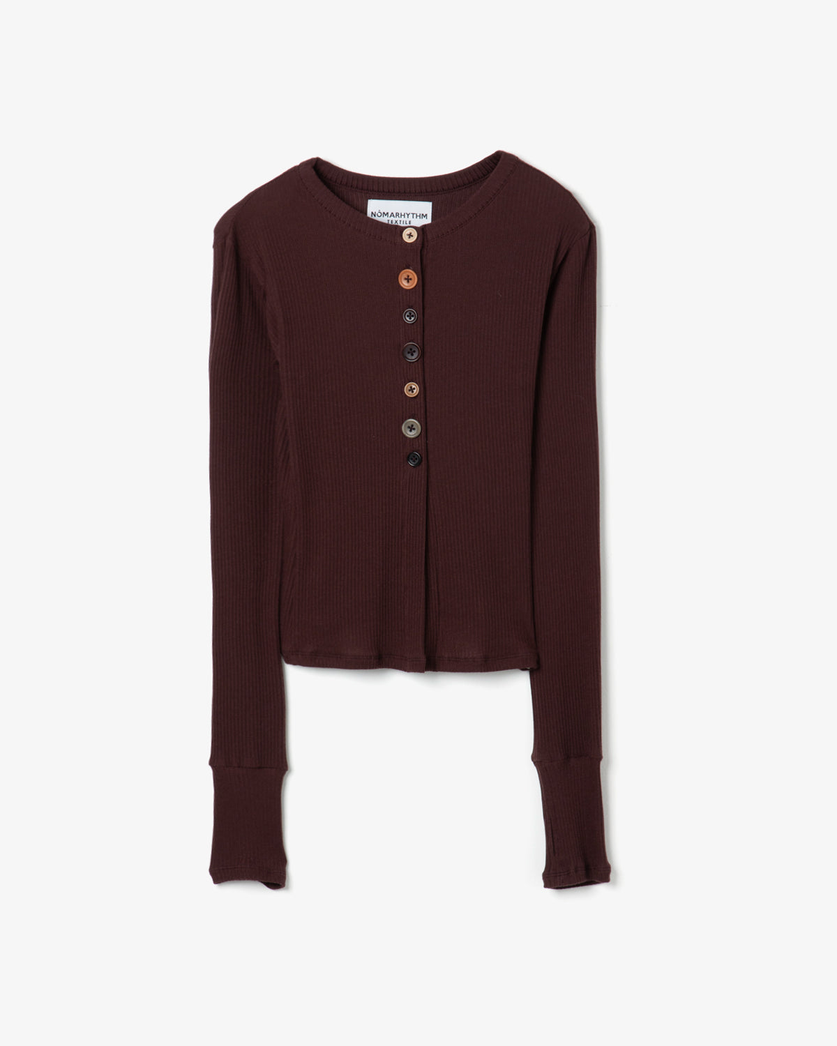MULTI BUTTON RIB CARDIGAN
