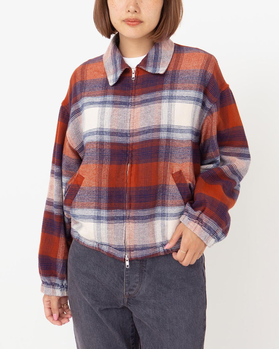 NOMA OMBRE PLAID BLOUSON – COVERCHORD