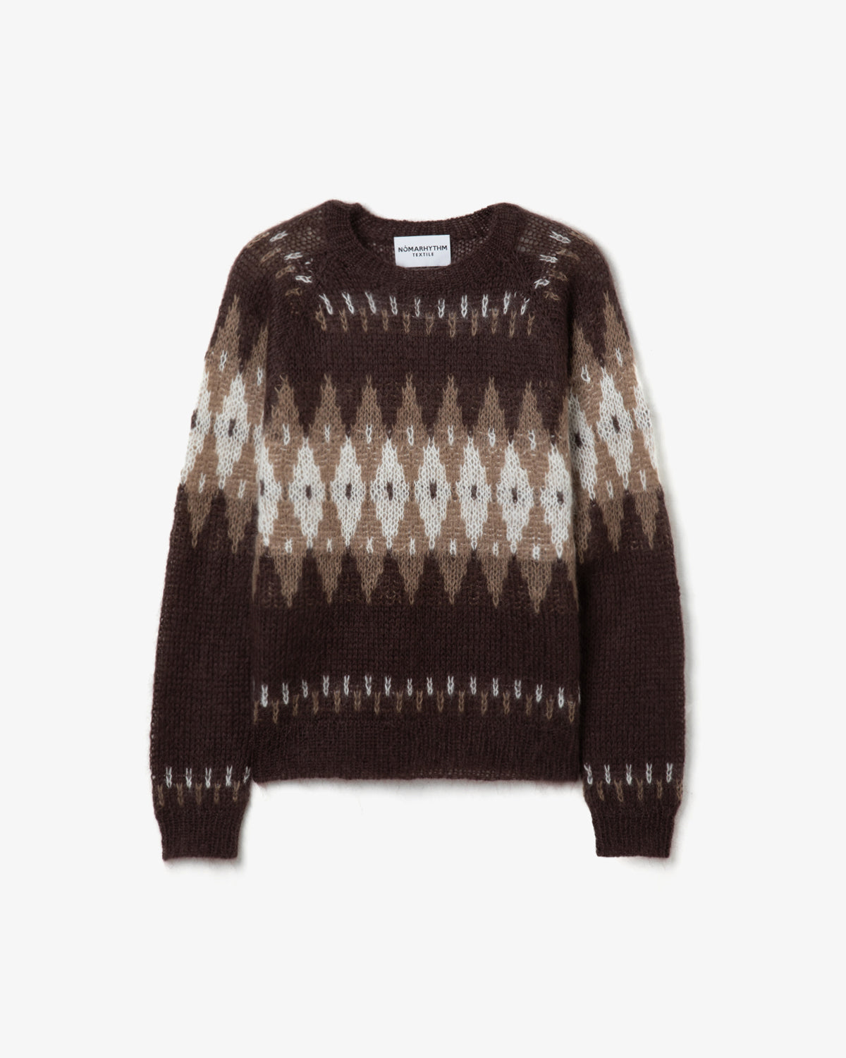 HAND KNIT SNOWFLAKE SWEATER