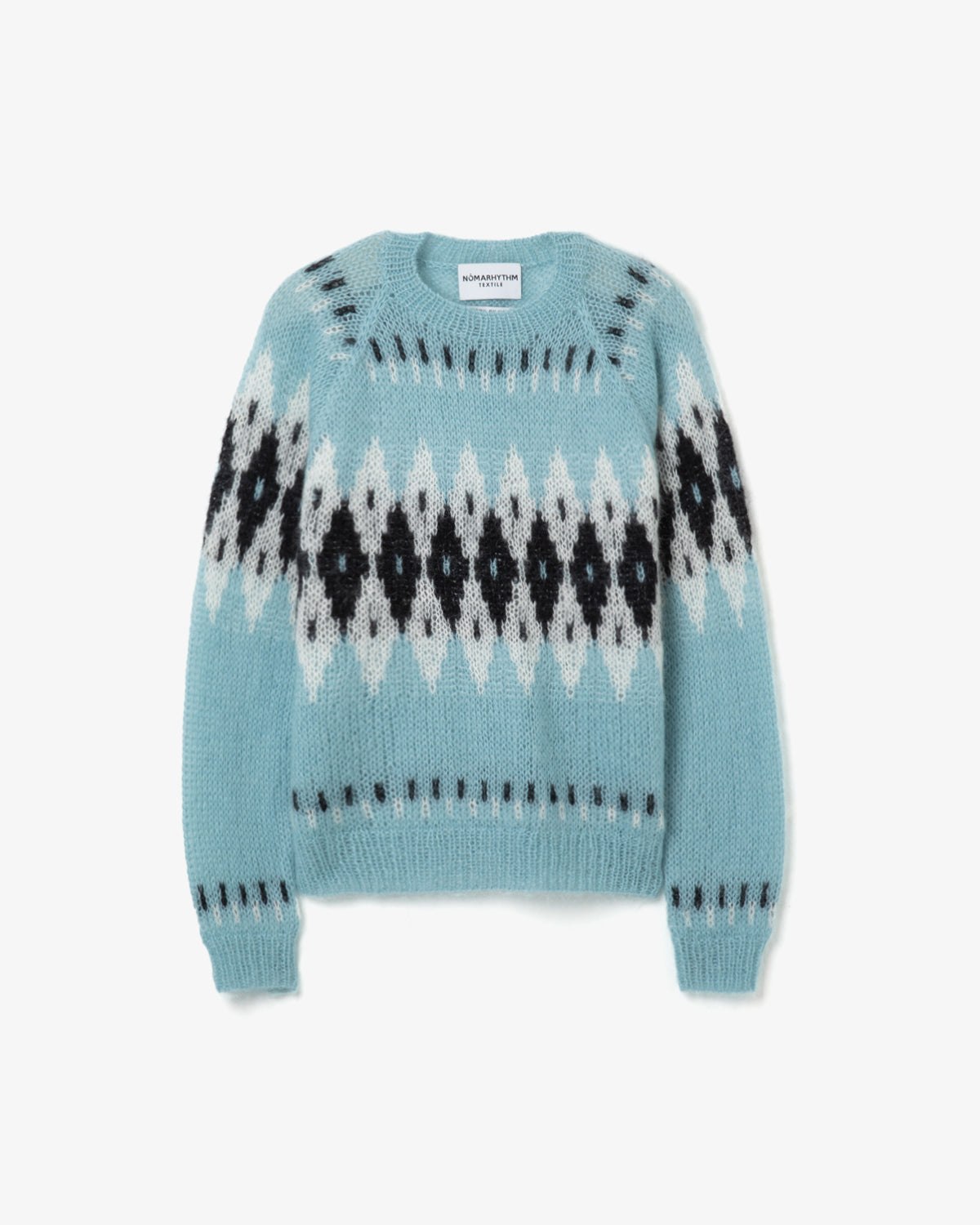 HAND KNIT SNOWFLAKE SWEATER