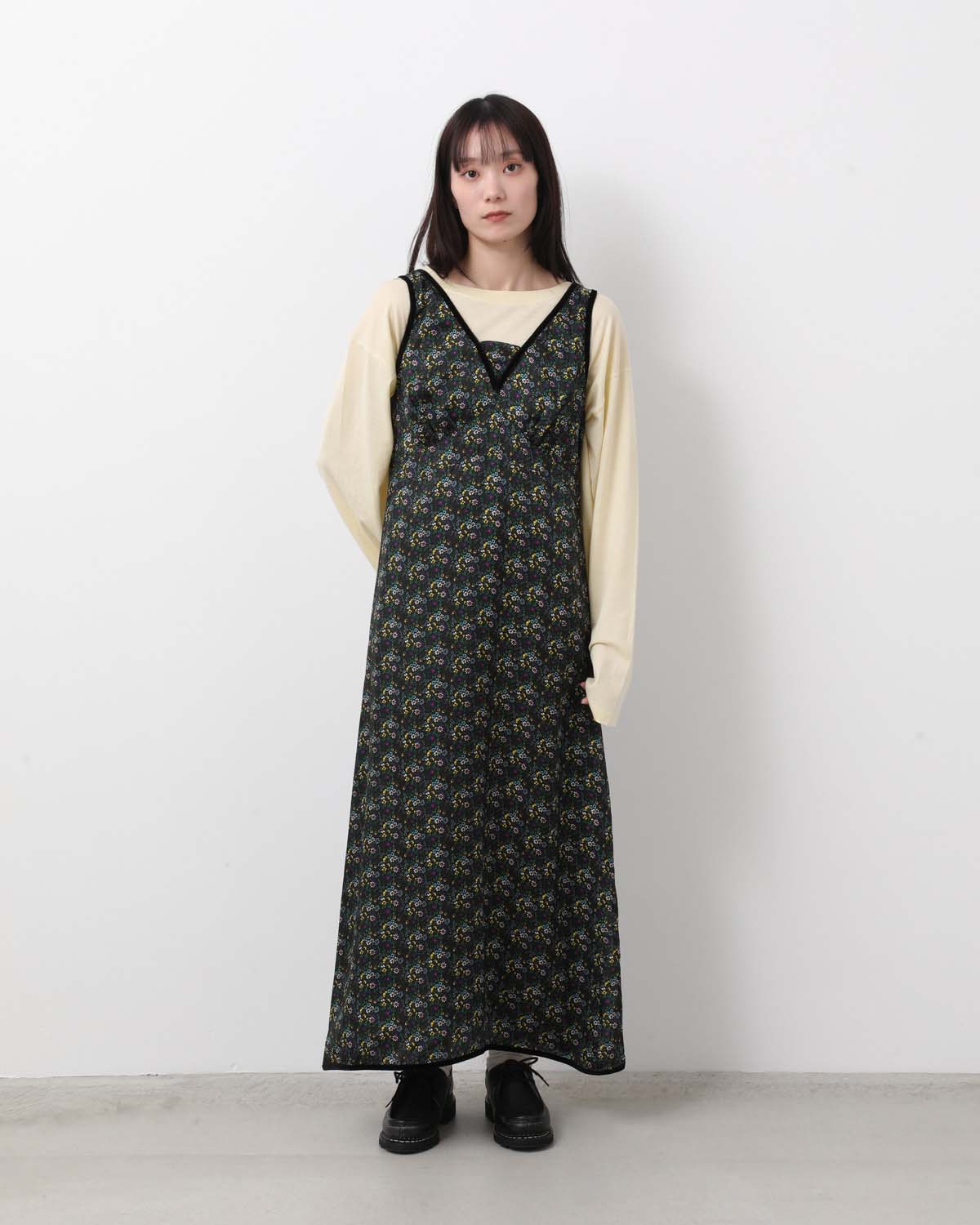 SMALL FLOWER SLIP DRESS