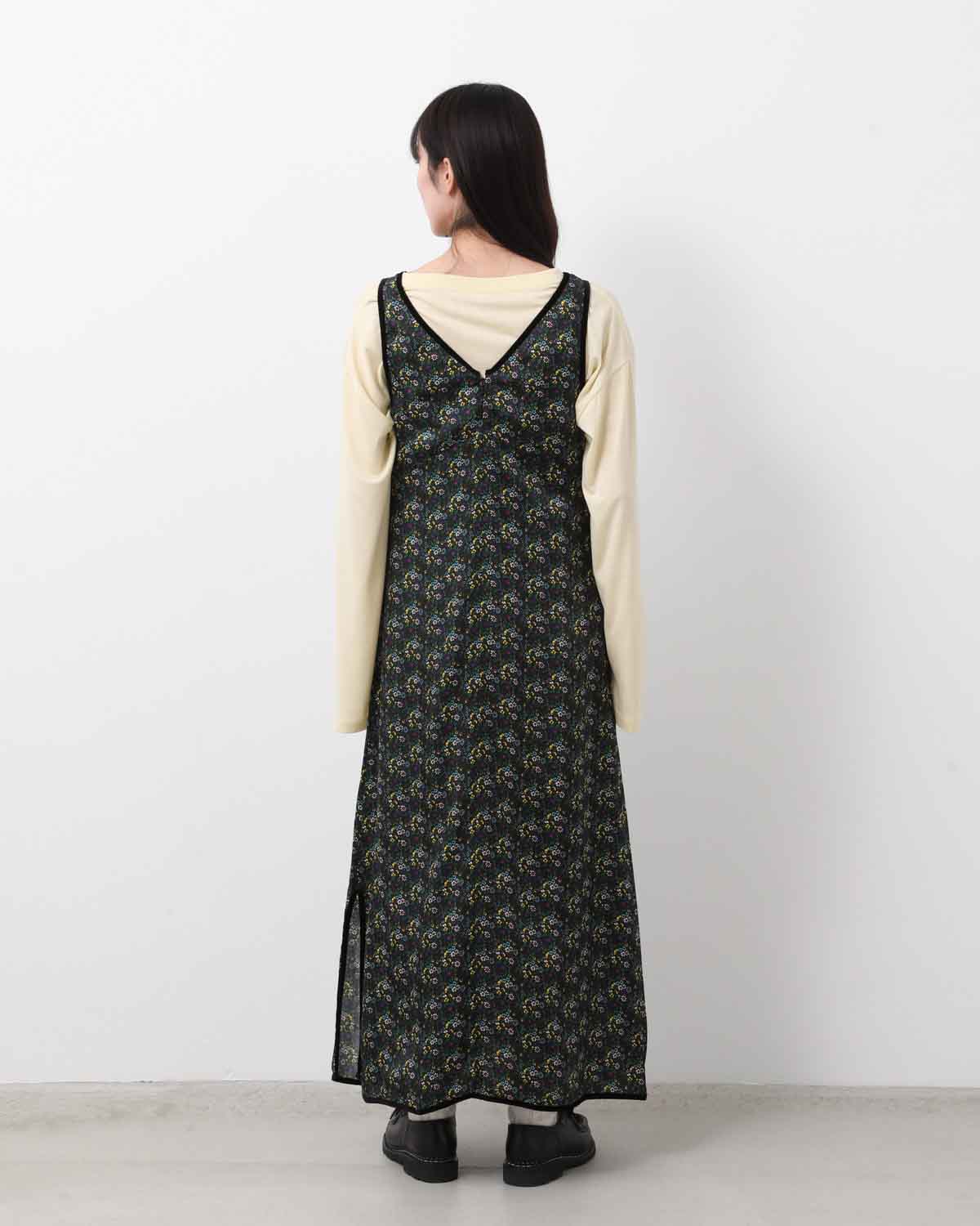 SMALL FLOWER SLIP DRESS