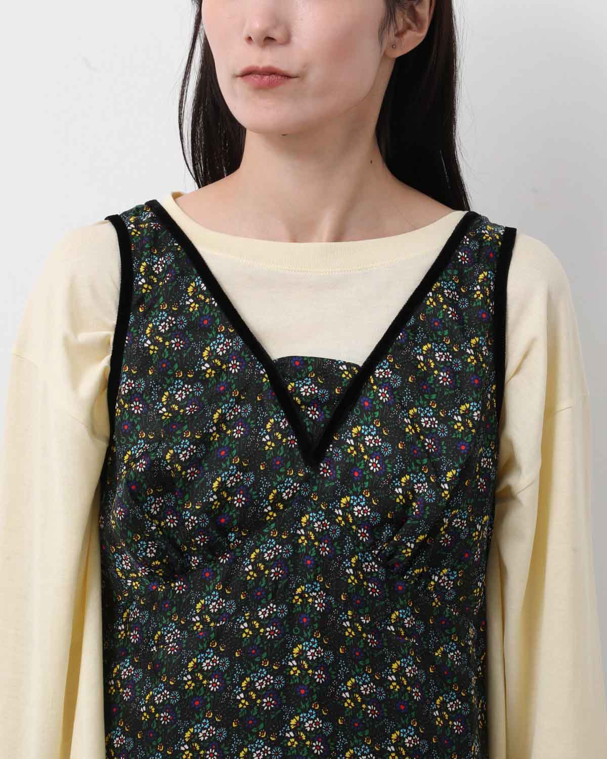 SMALL FLOWER SLIP DRESS