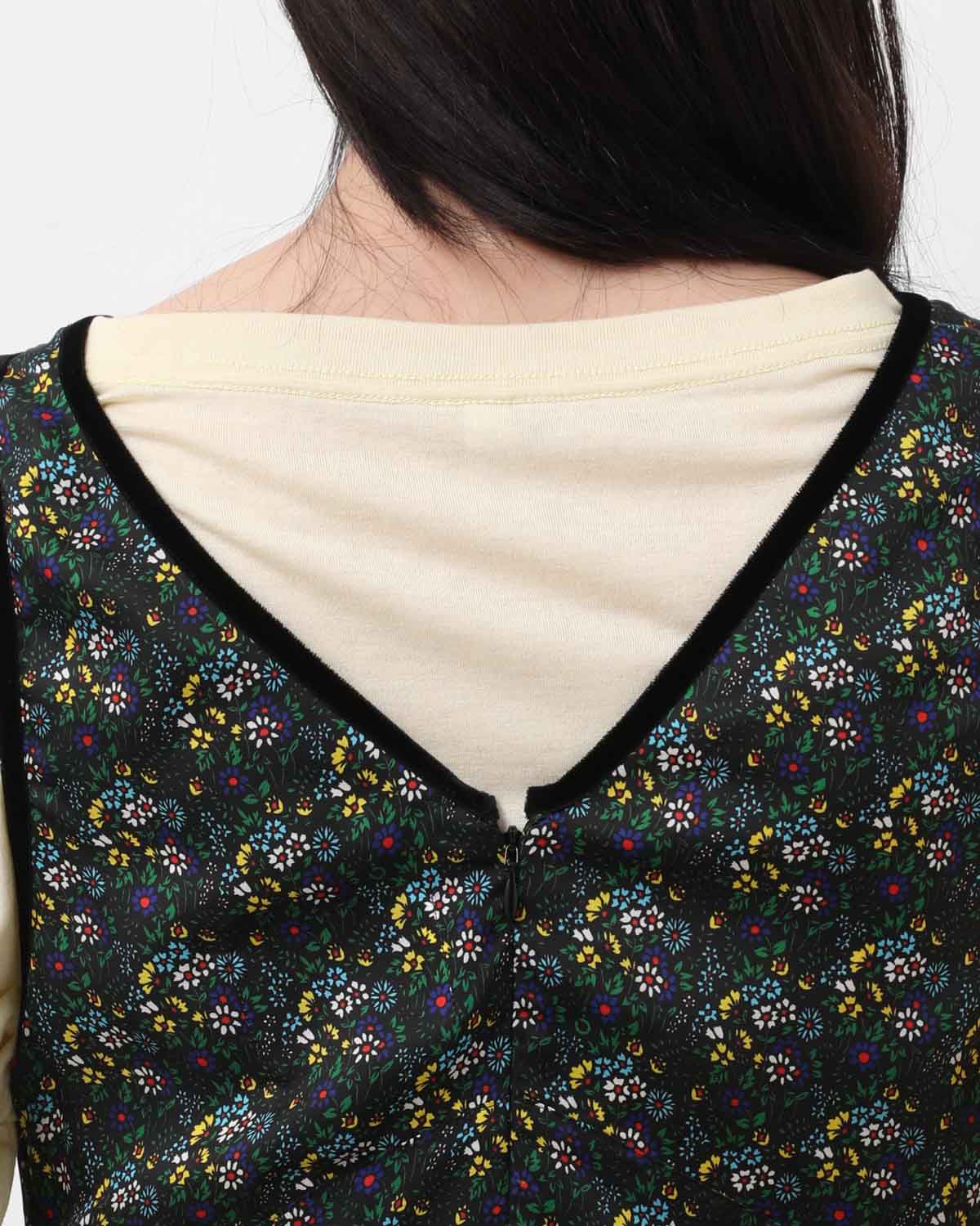 SMALL FLOWER SLIP DRESS