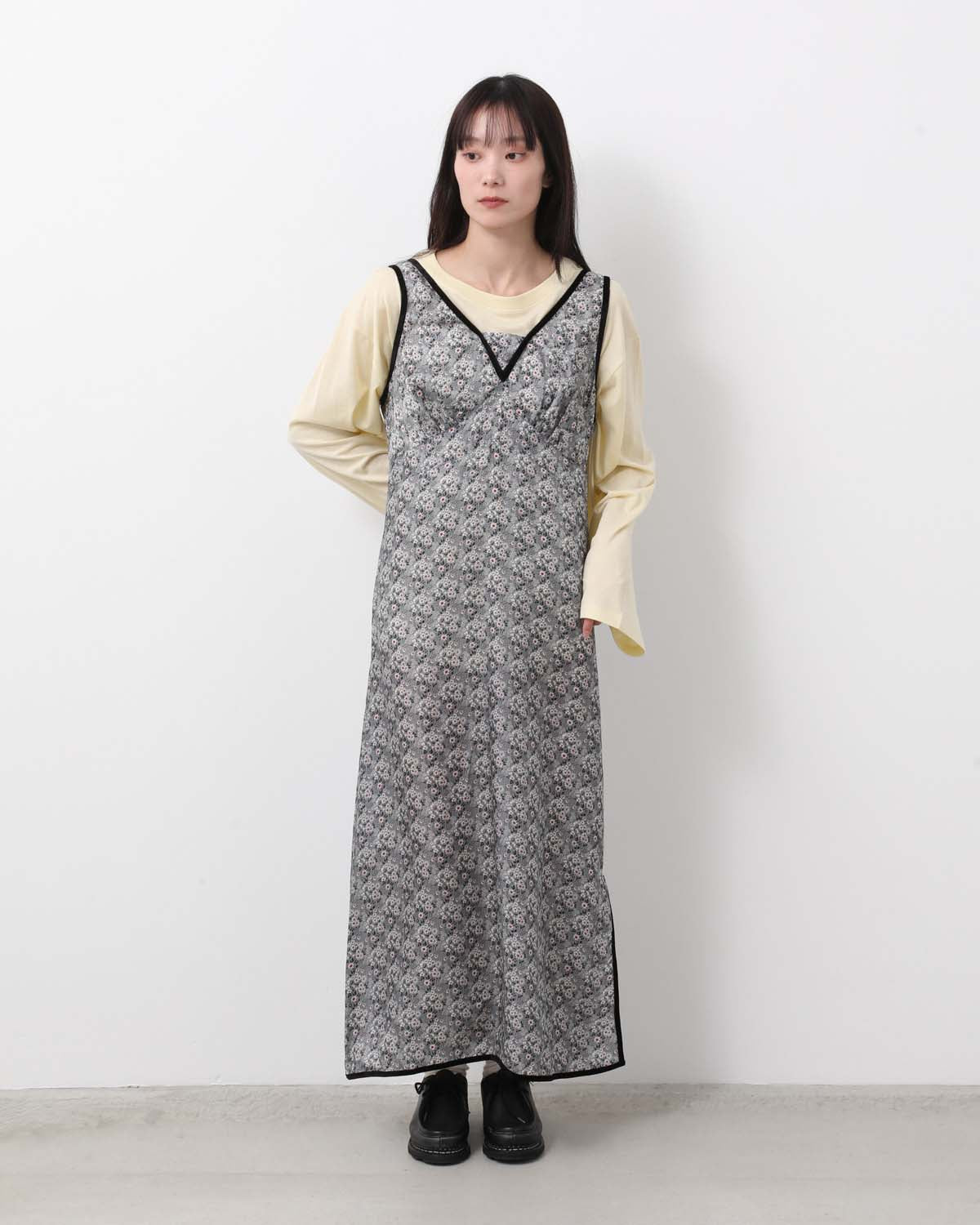 SMALL FLOWER SLIP DRESS