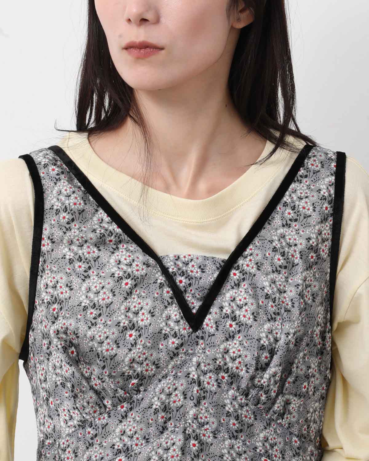 SMALL FLOWER SLIP DRESS