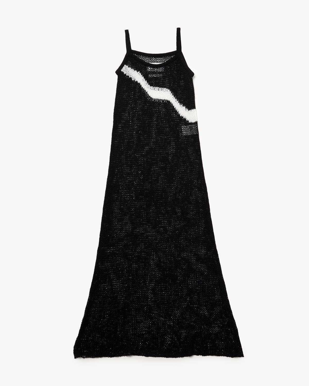 MESH KNIT SLIP DRESS