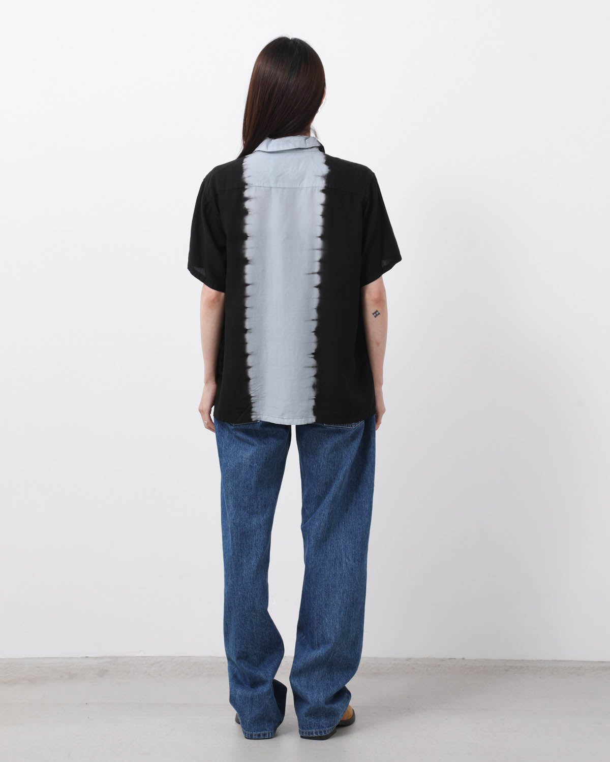 BANDANA EMBROIDERY DENIM PANTS