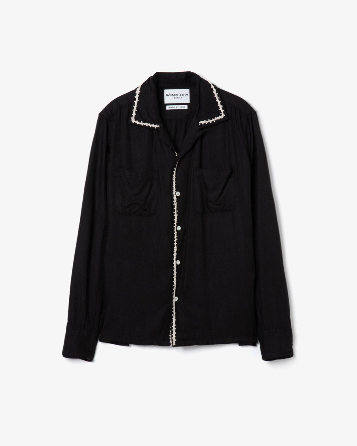 TRIM EMBROIDERY SHIRT
