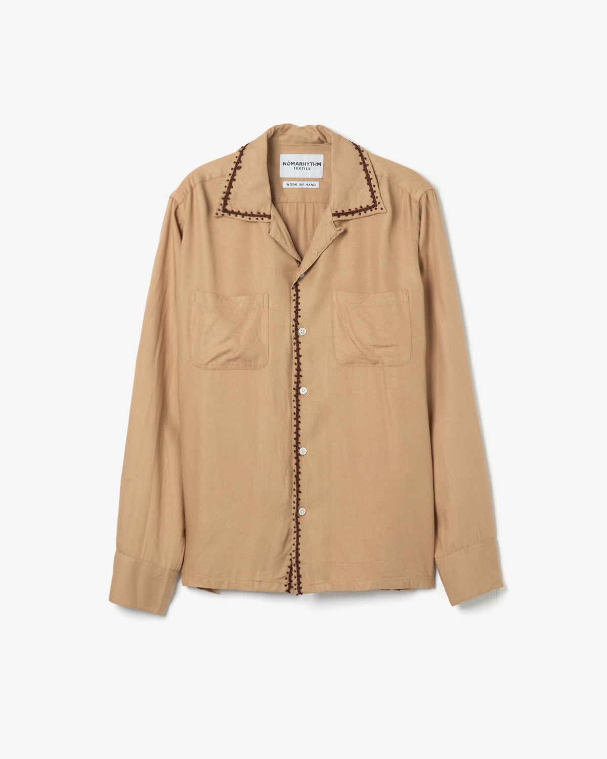 TRIM EMBROIDERY SHIRT