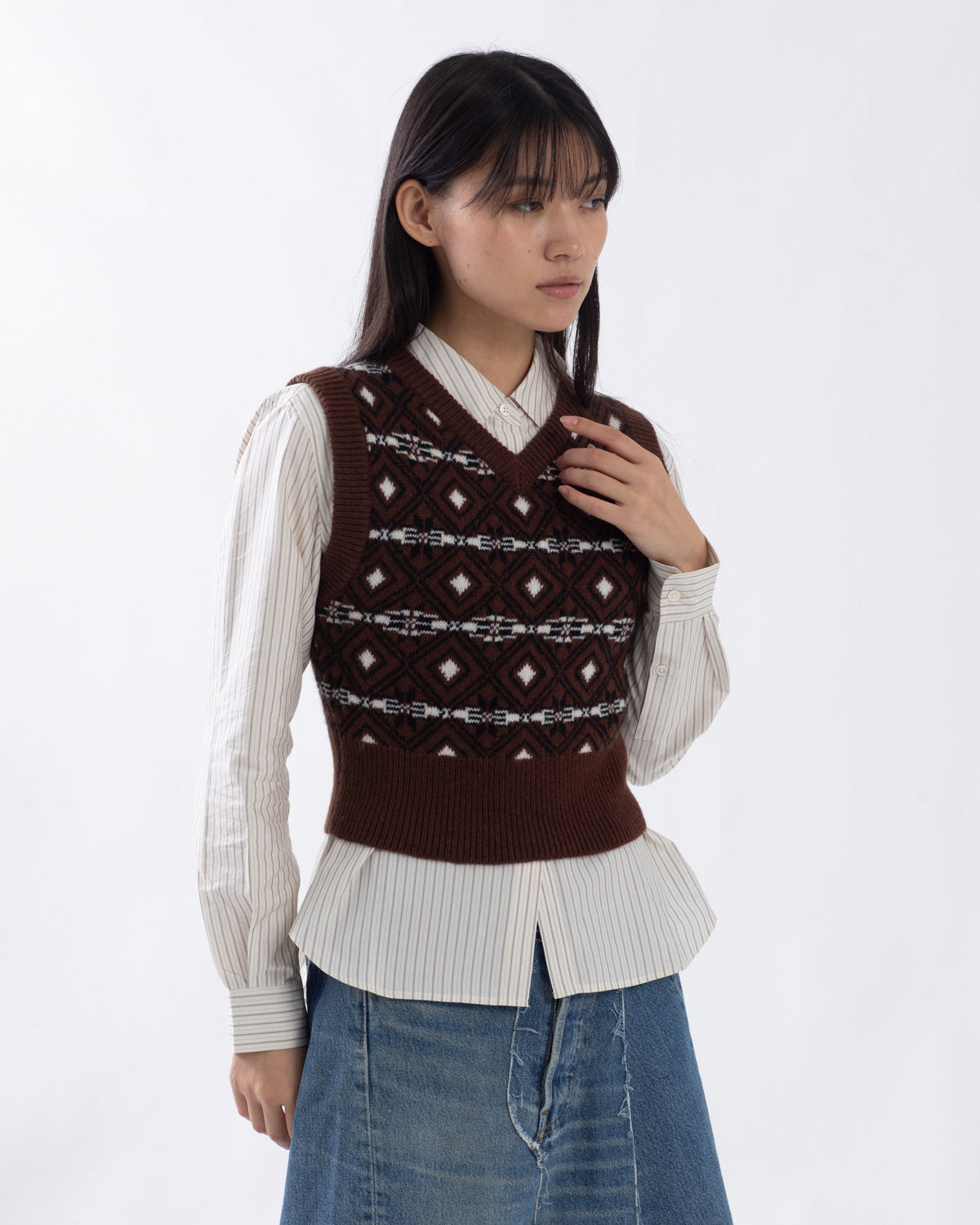 FAIRGYLE KNIT VEST