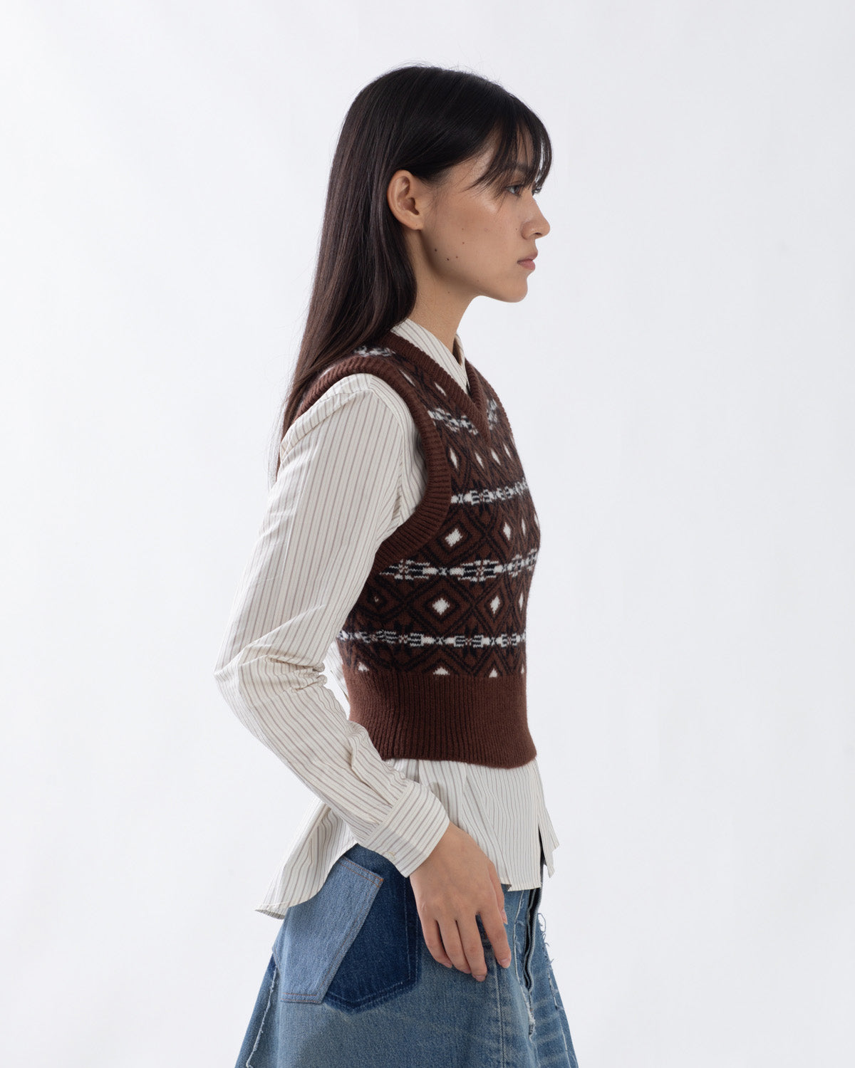 FAIRGYLE KNIT VEST