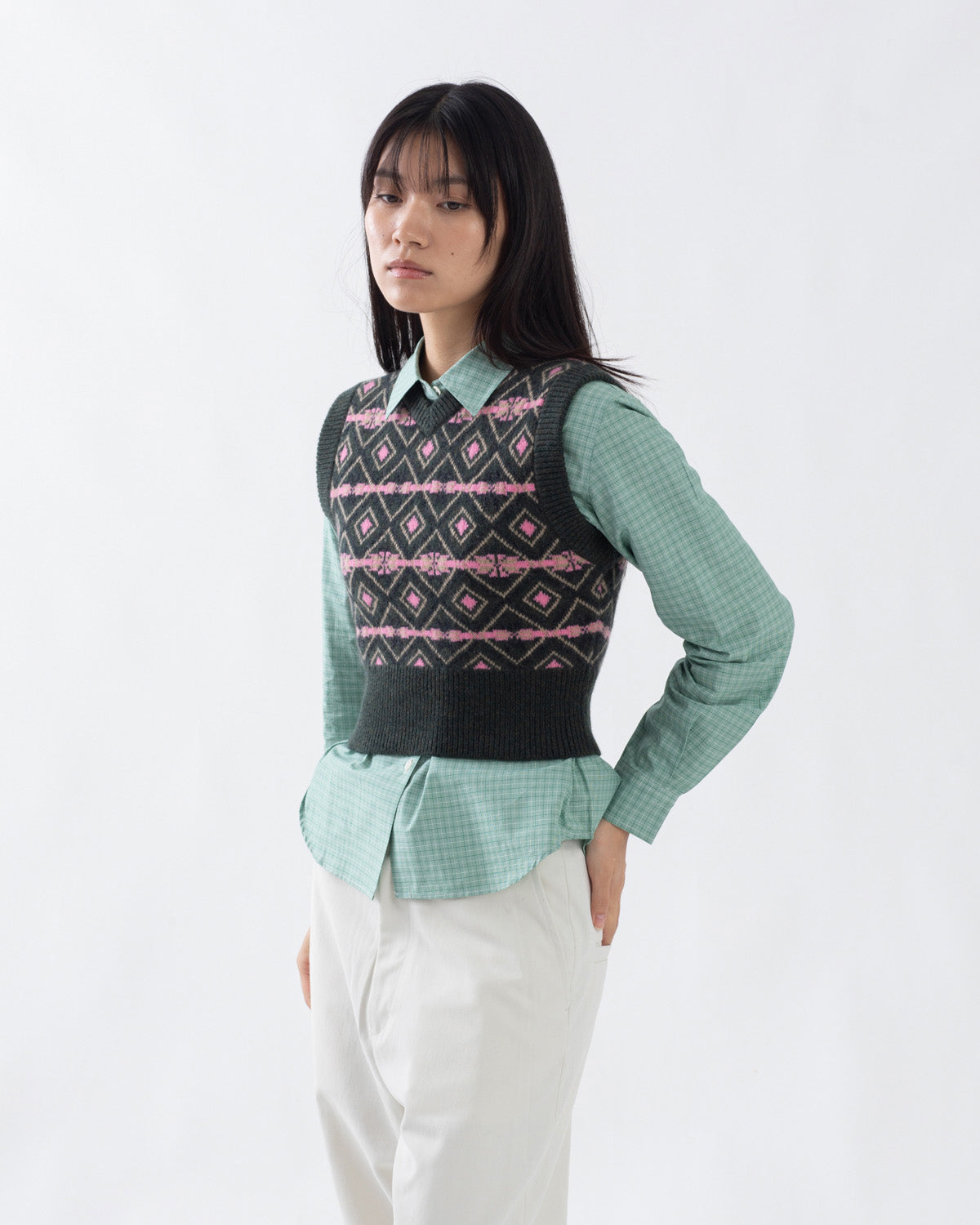 FAIRGYLE KNIT VEST