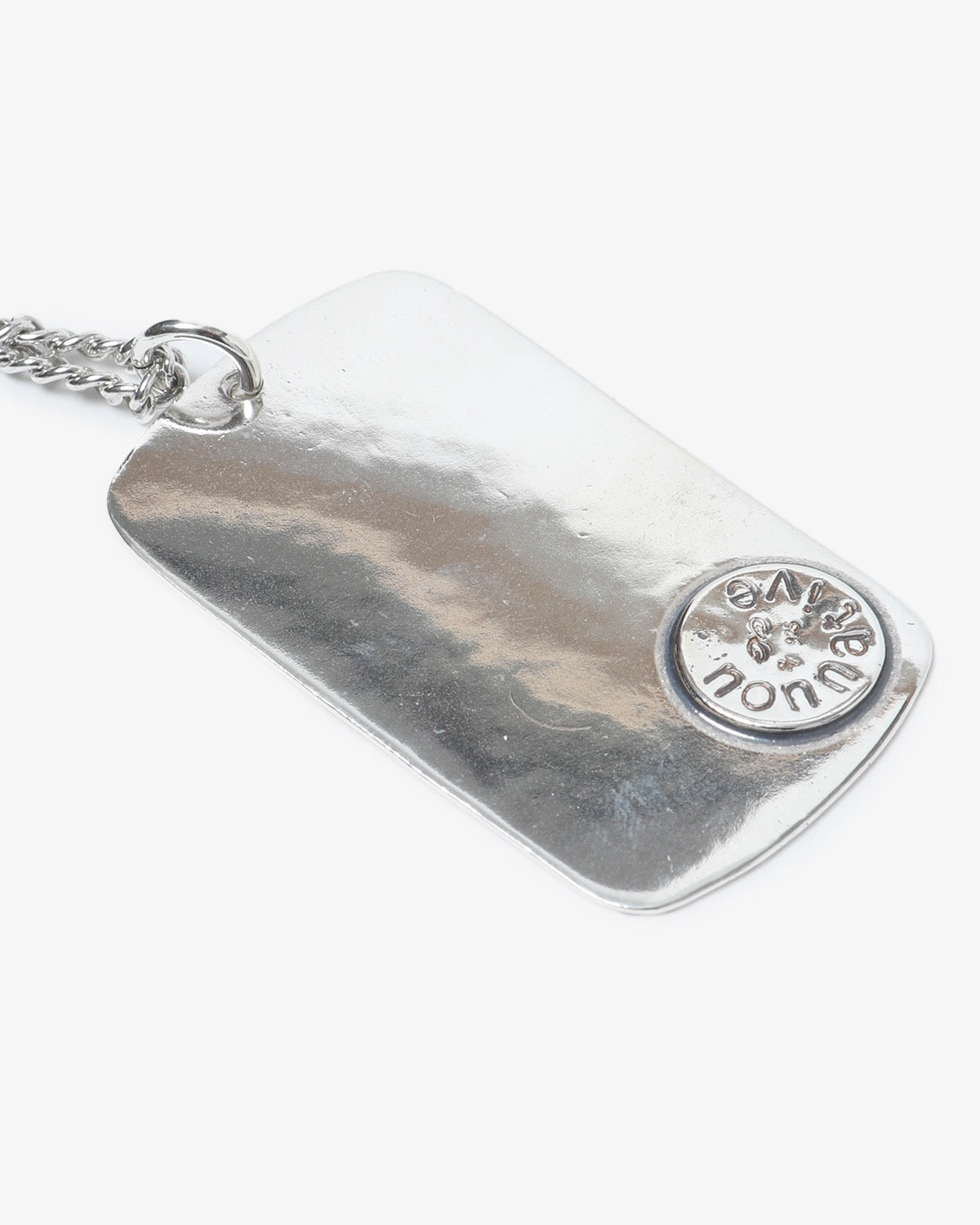 TROOPER NECKLACE "ID TAG"  925 SILVER by END