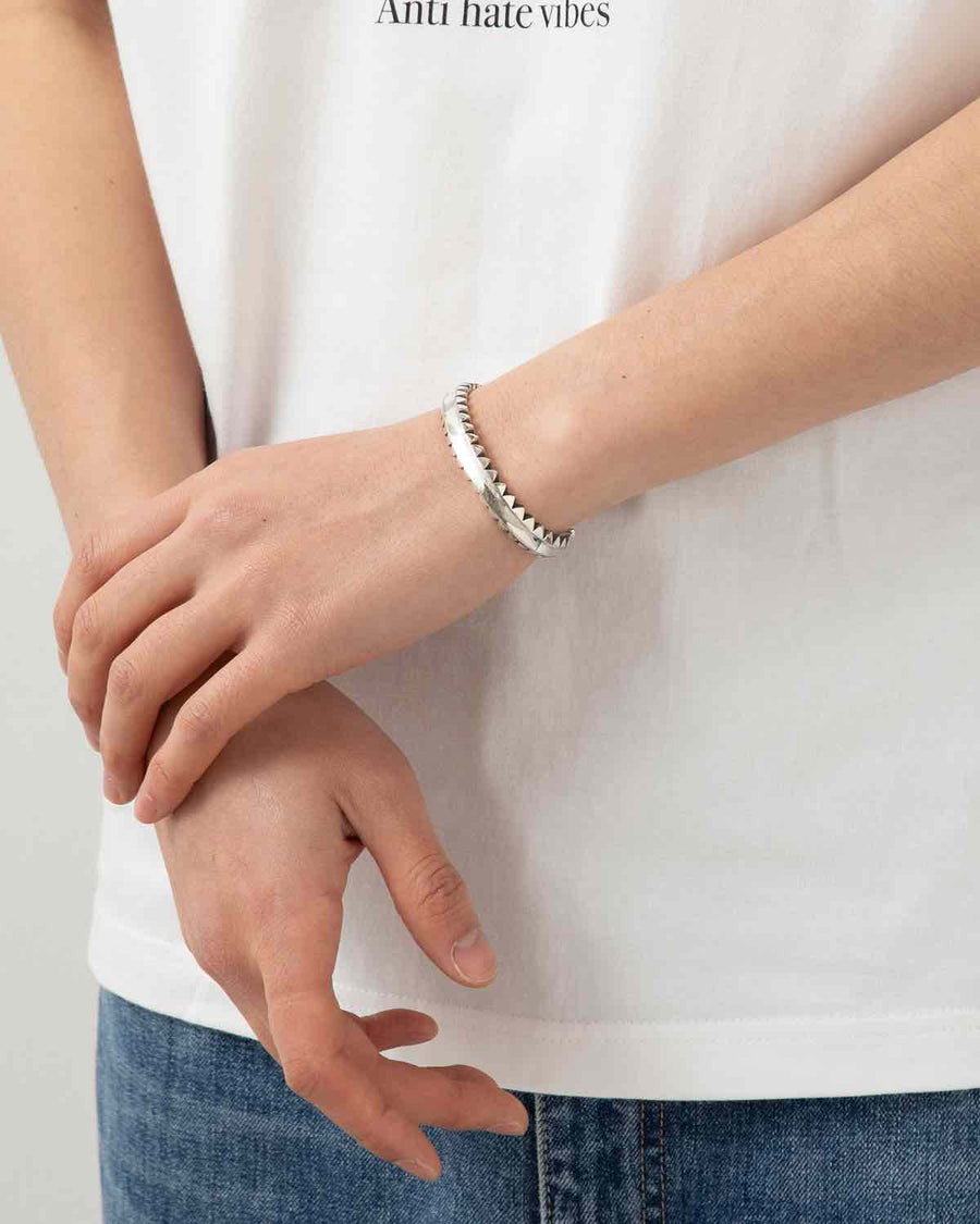 DWELLER STUDS BANGLE 925 SILVER by END – COVERCHORD