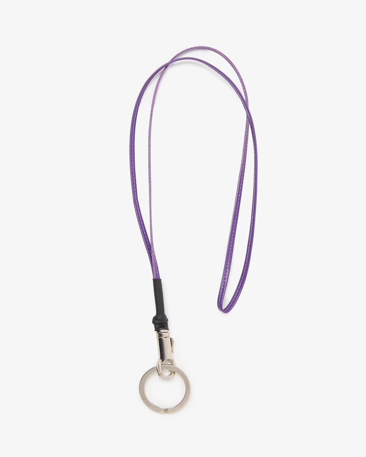 DWELLER KEY RING BRASS WITH LEATHER STRAP by END