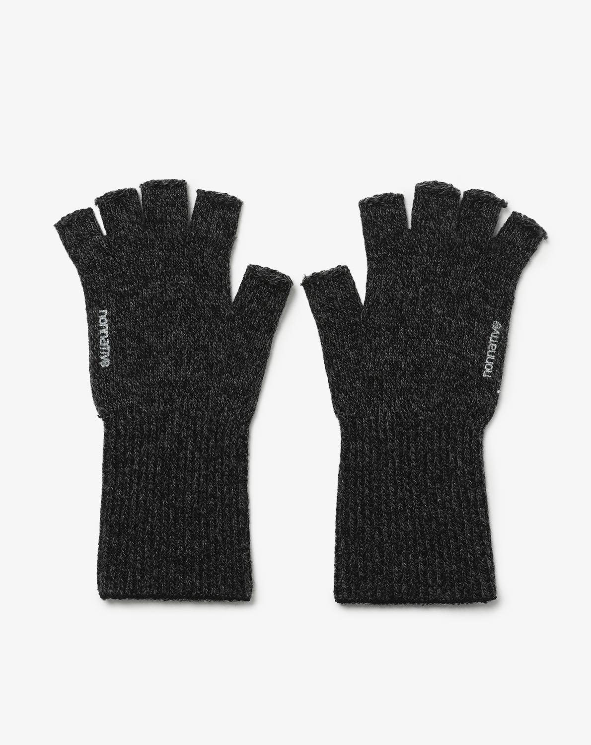 DWELLER CUT OFF GLOVES WOOL YARN