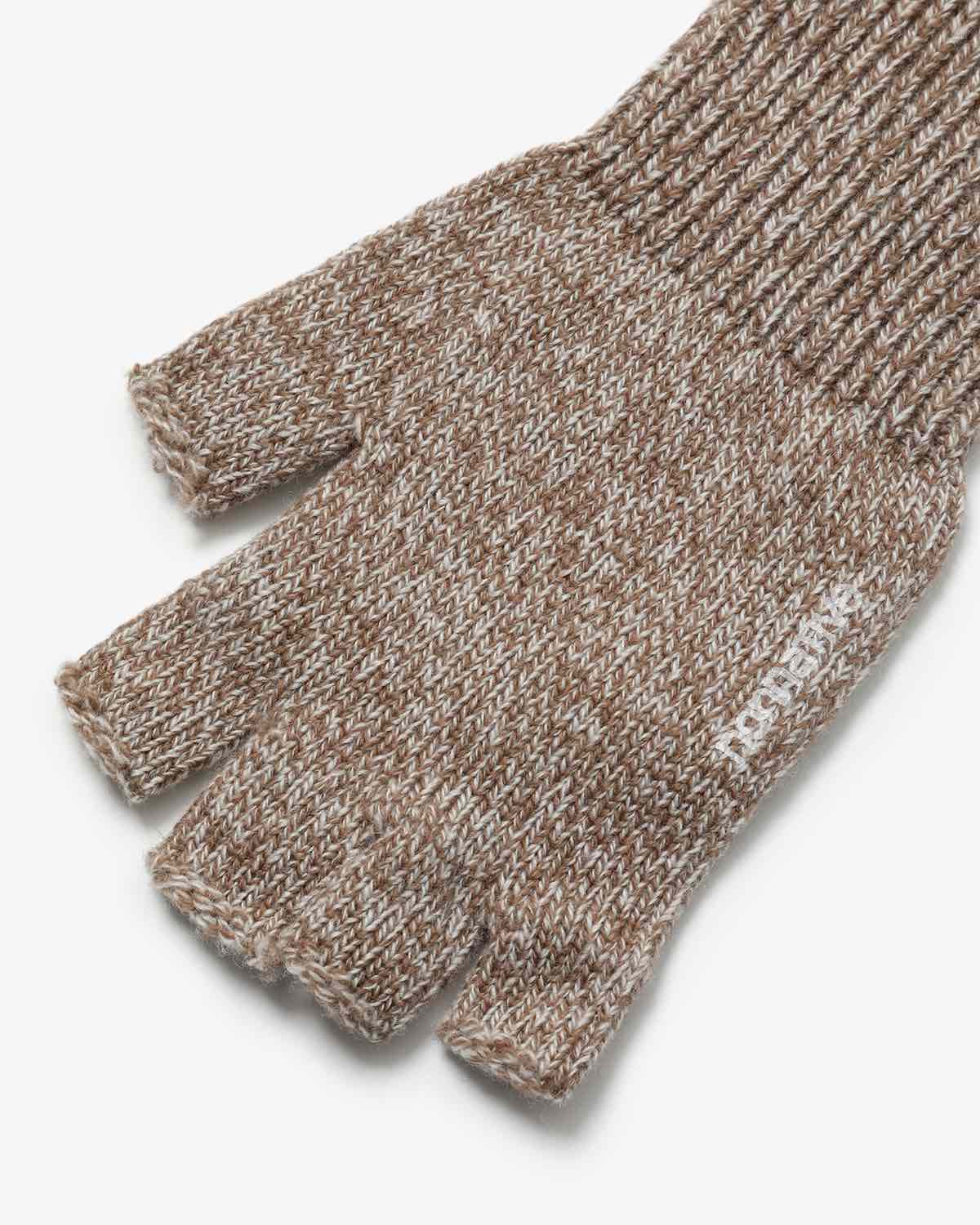 DWELLER CUT OFF GLOVES WOOL YARN