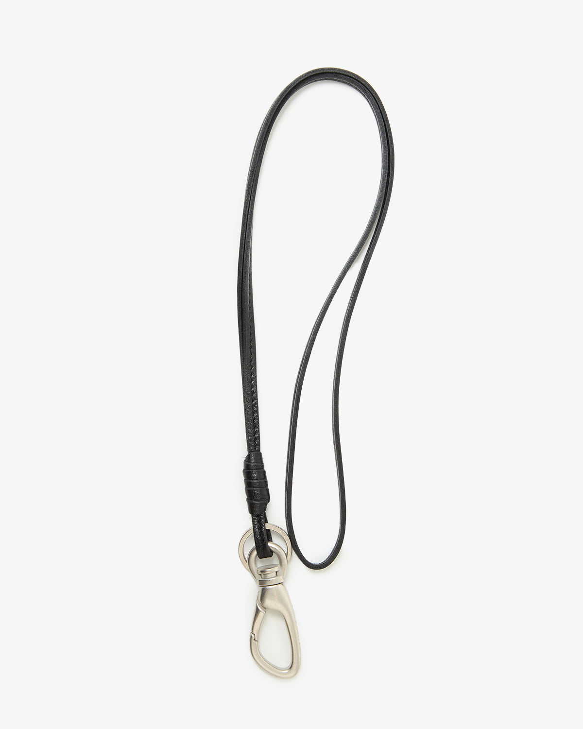 DWELLER KEY RING WITH LEATHER CORD