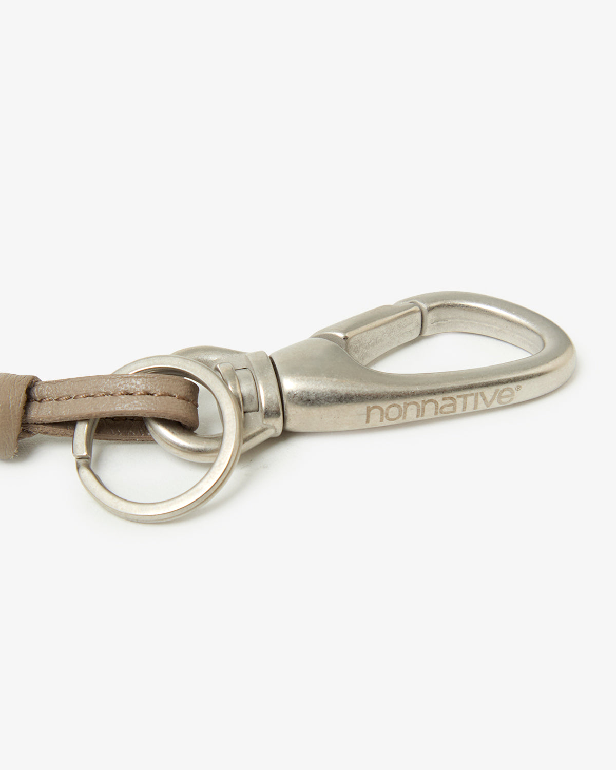 DWELLER KEY RING WITH LEATHER CORD
