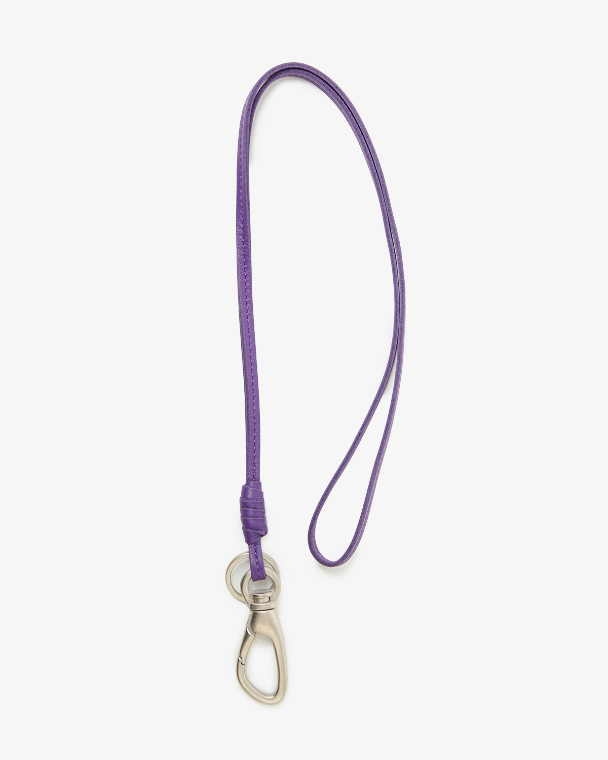 DWELLER KEY RING WITH LEATHER CORD