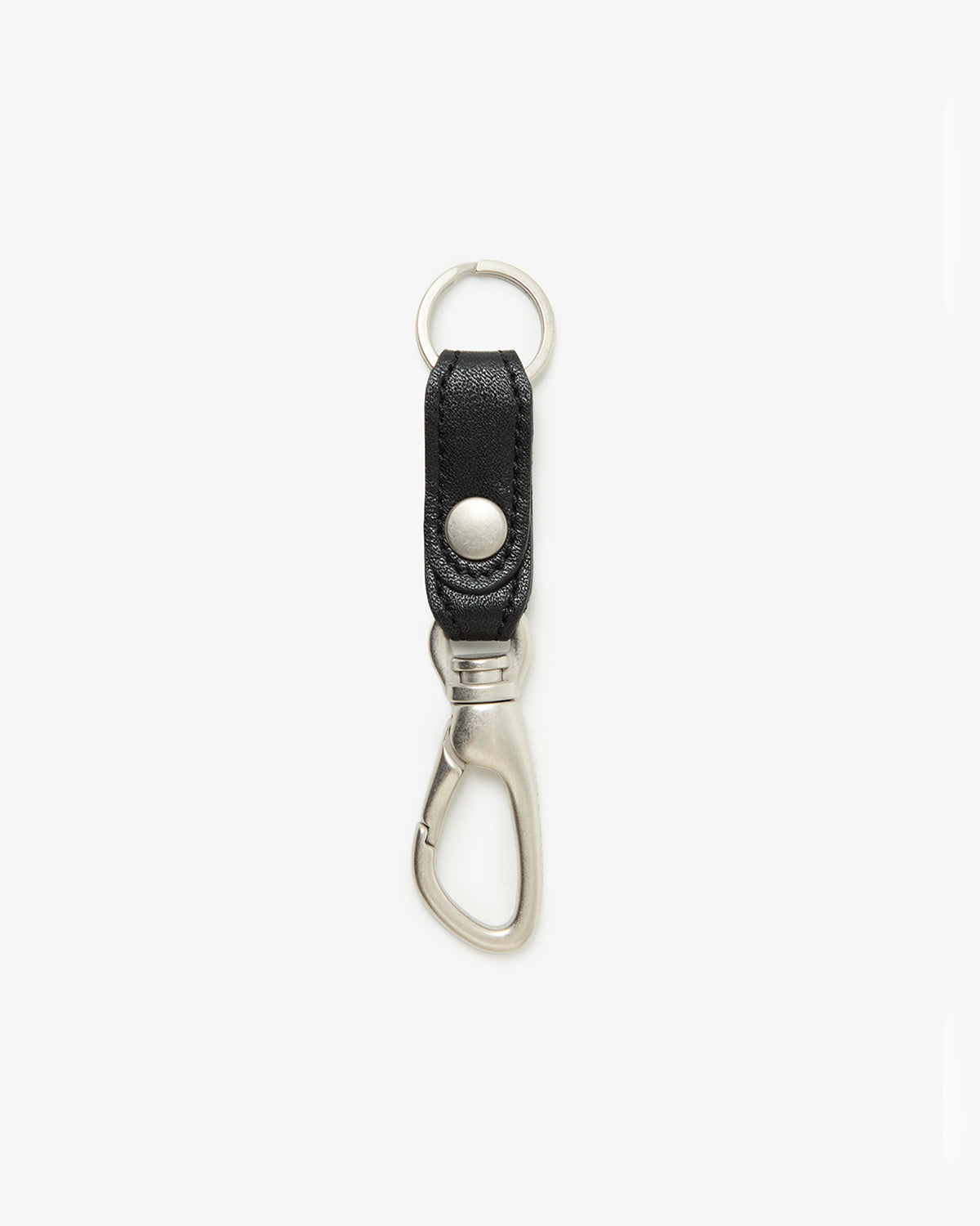 DWELLER KEY RING WITH LEATHER STRAP