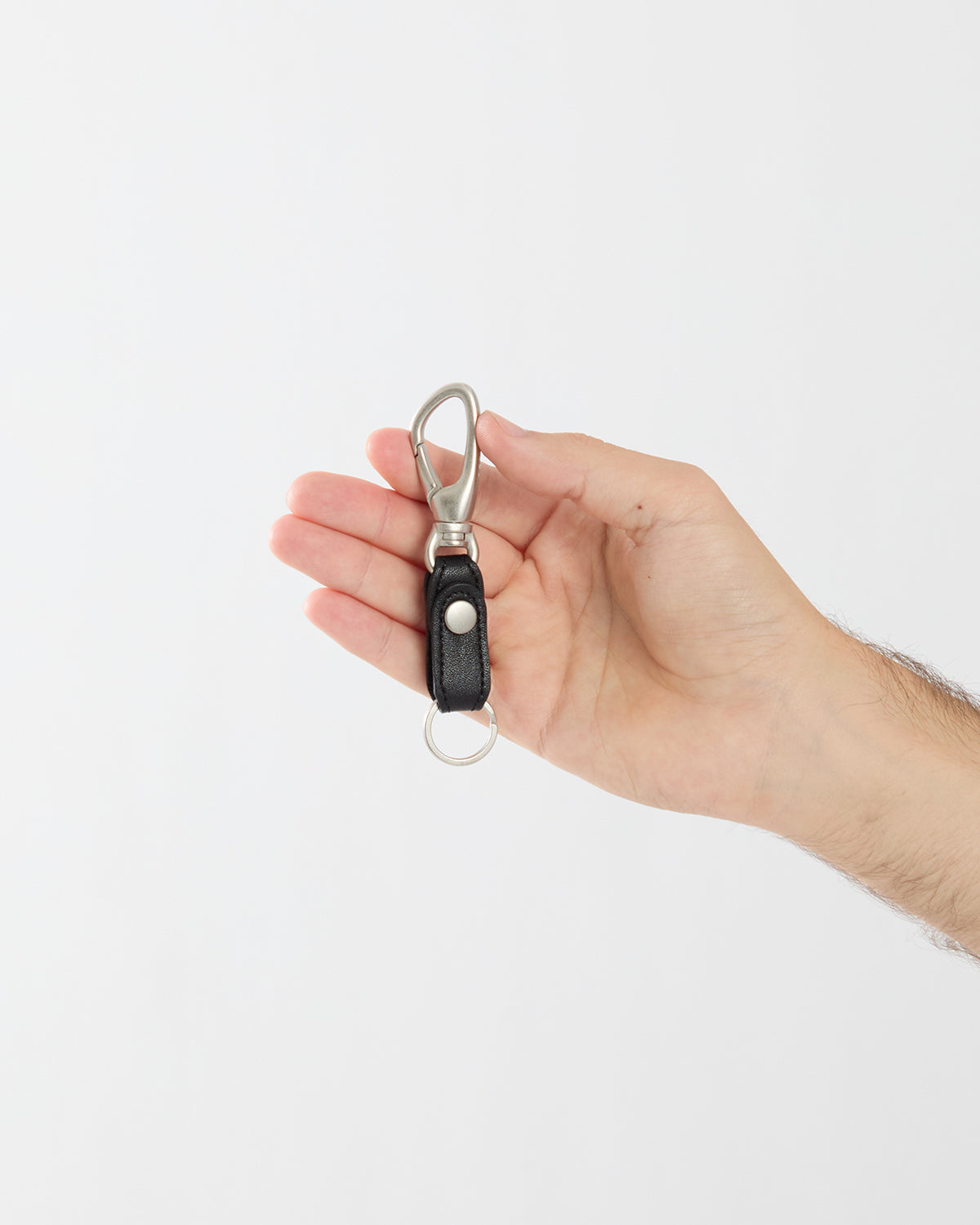 DWELLER KEY RING WITH LEATHER STRAP
