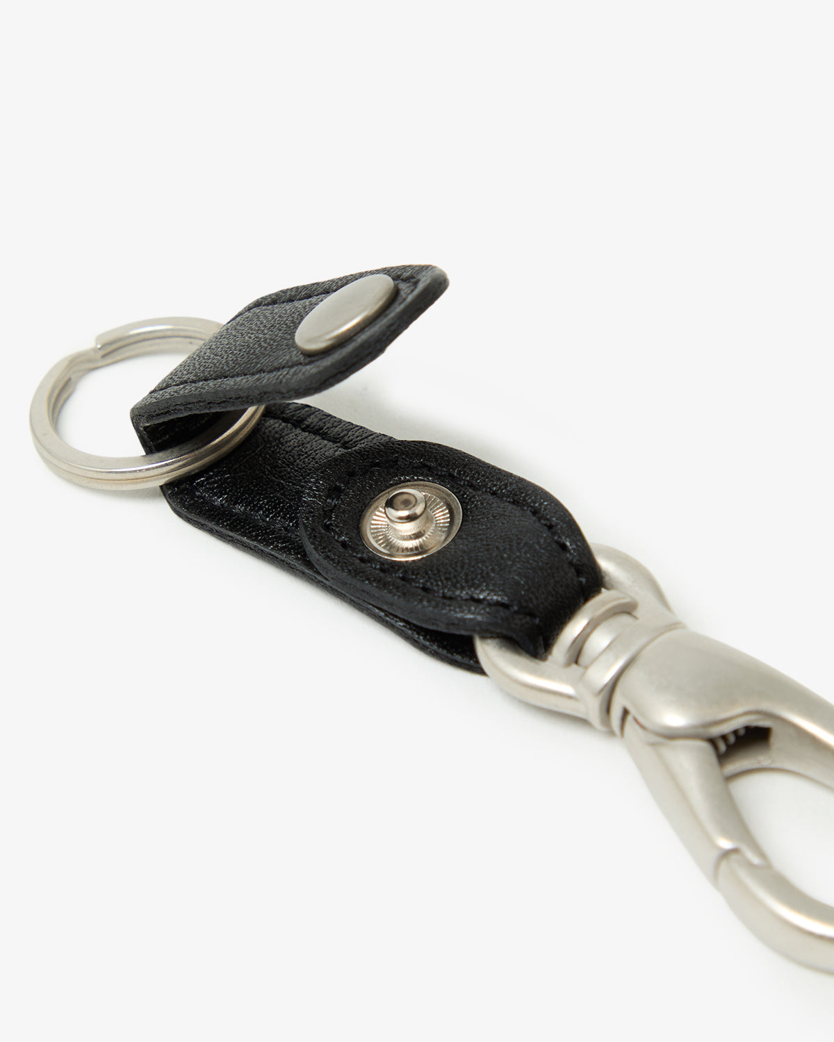 DWELLER KEY RING WITH LEATHER STRAP