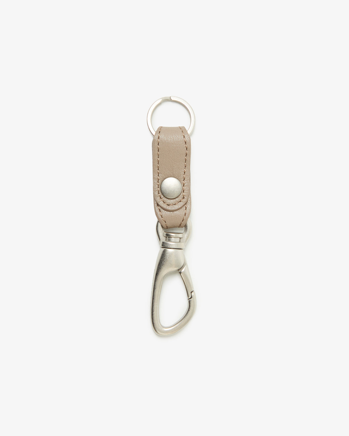 DWELLER KEY RING WITH LEATHER STRAP
