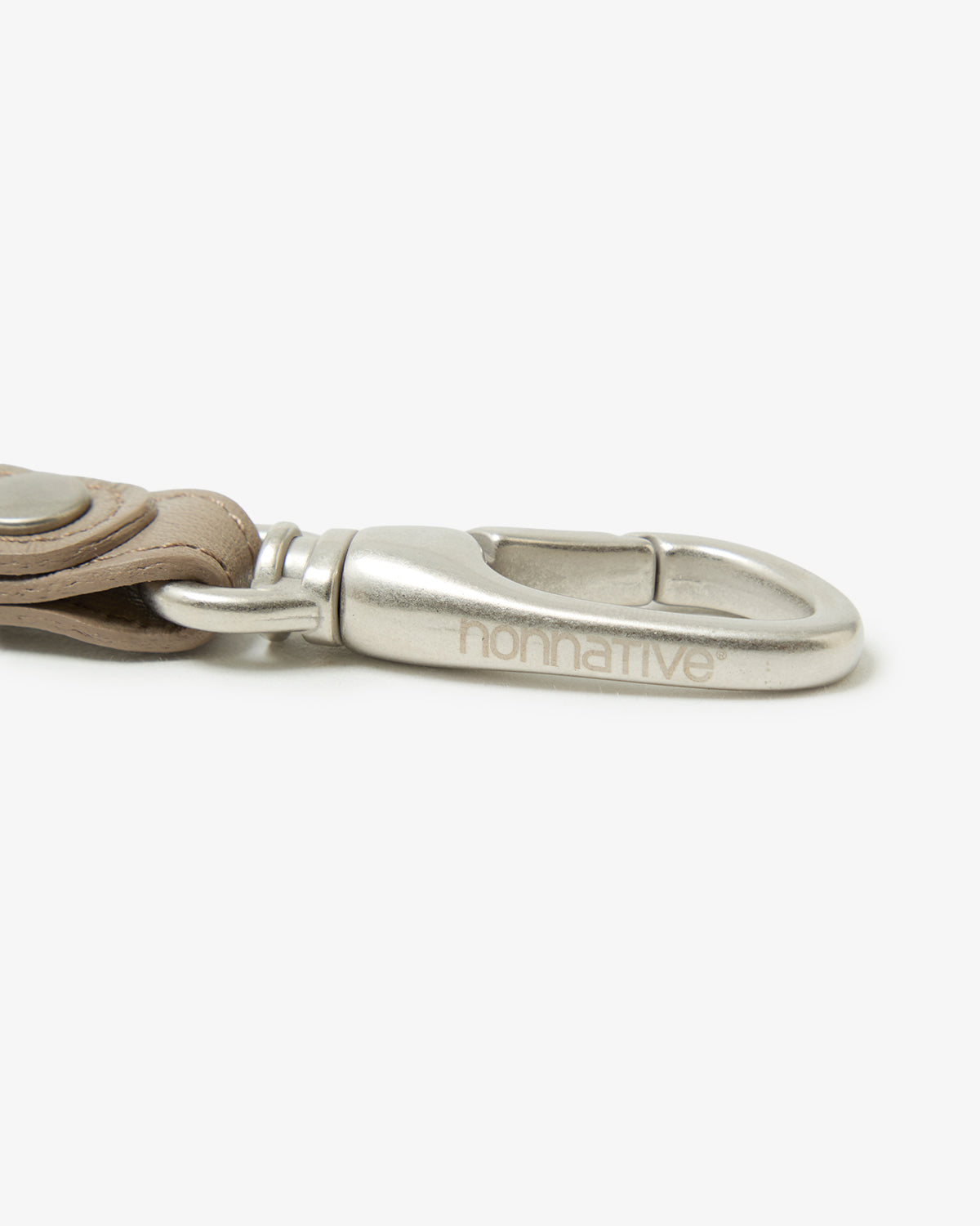 DWELLER KEY RING WITH LEATHER STRAP