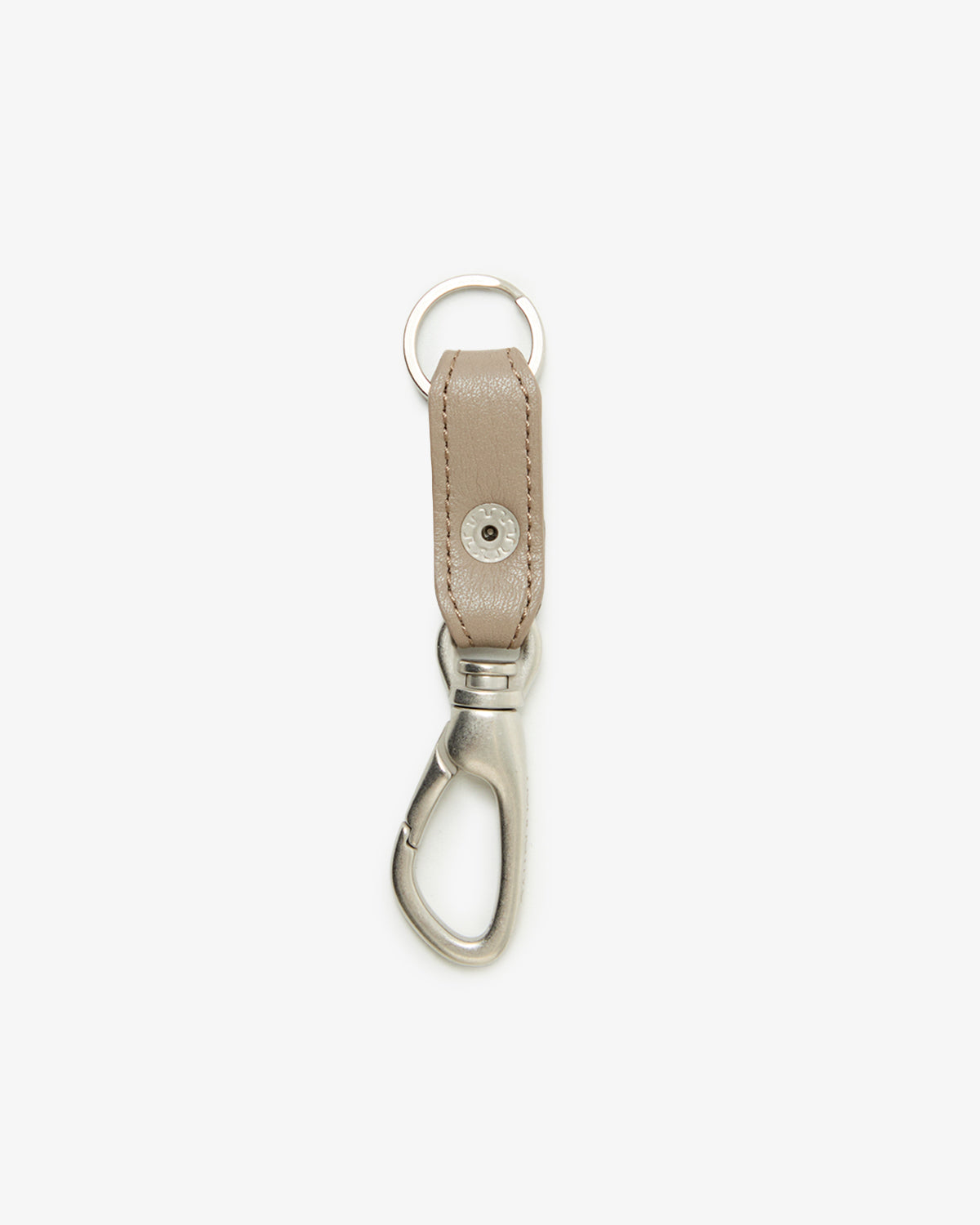 DWELLER KEY RING WITH LEATHER STRAP