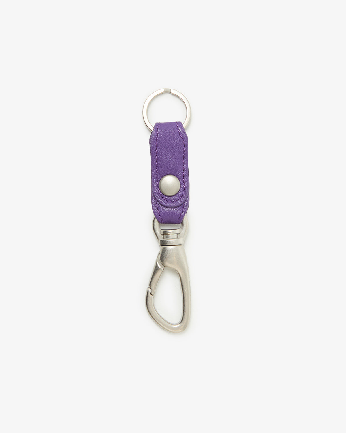 DWELLER KEY RING WITH LEATHER STRAP