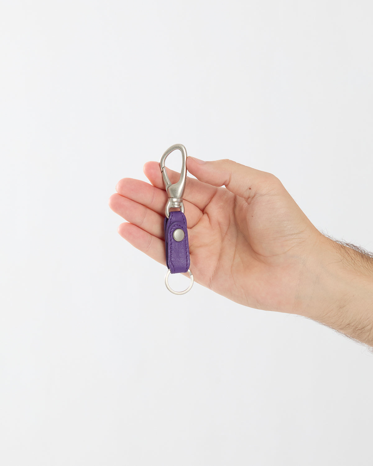 DWELLER KEY RING WITH LEATHER STRAP